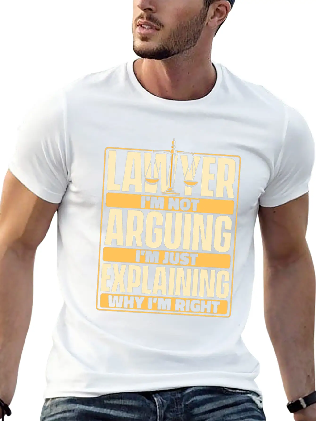 I'm Not Arguing I'm Just Explaining Legal Counsel Unisex Casual T-Shirt – Clean Design For Daily Comfort