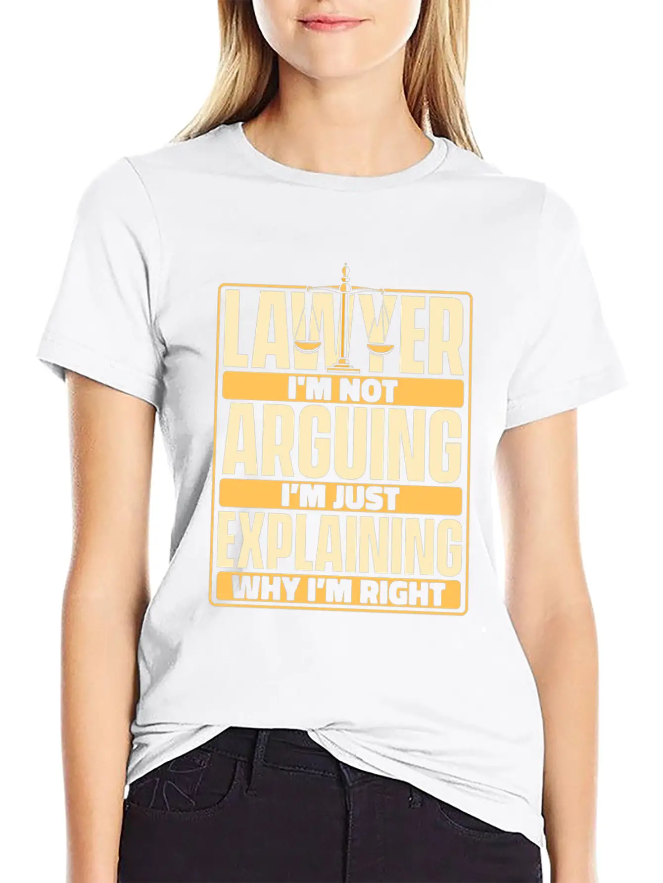 I'm Not Arguing I'm Just Explaining Legal Counsel Unisex Casual T-Shirt – Clean Design For Daily Comfort