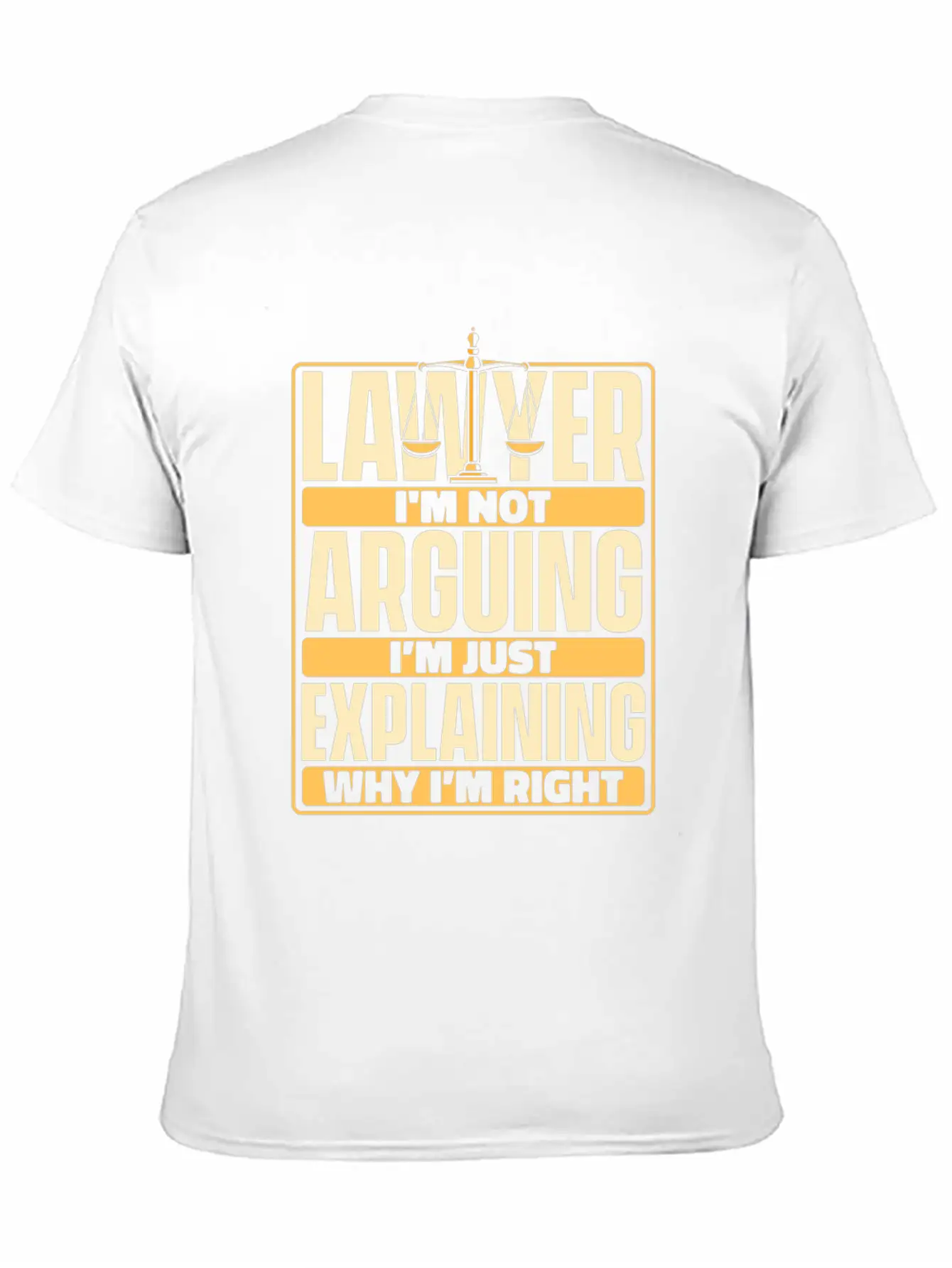 I'm Not Arguing I'm Just Explaining Legal Counsel Unisex Casual T-Shirt – Clean Design For Daily Comfort