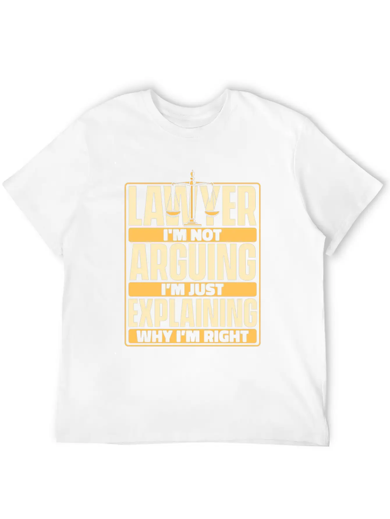 I'm Not Arguing I'm Just Explaining Legal Counsel Unisex Casual T-Shirt – Clean Design For Daily Comfort
