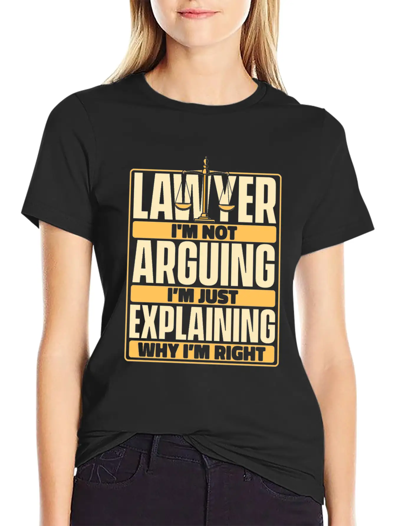 I'm Not Arguing I'm Just Explaining Legal Counsel Unisex Casual T-Shirt – Clean Design For Daily Comfort