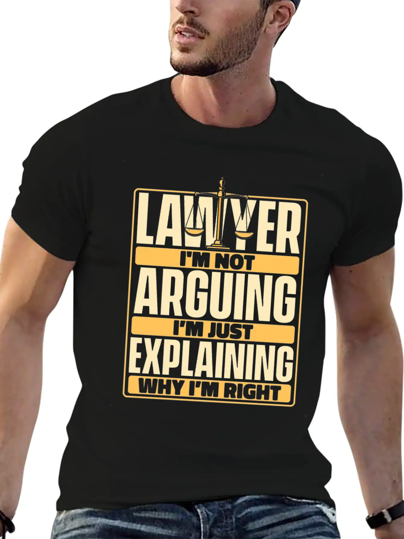 I'm Not Arguing I'm Just Explaining Legal Counsel Unisex Casual T-Shirt – Clean Design For Daily Comfort