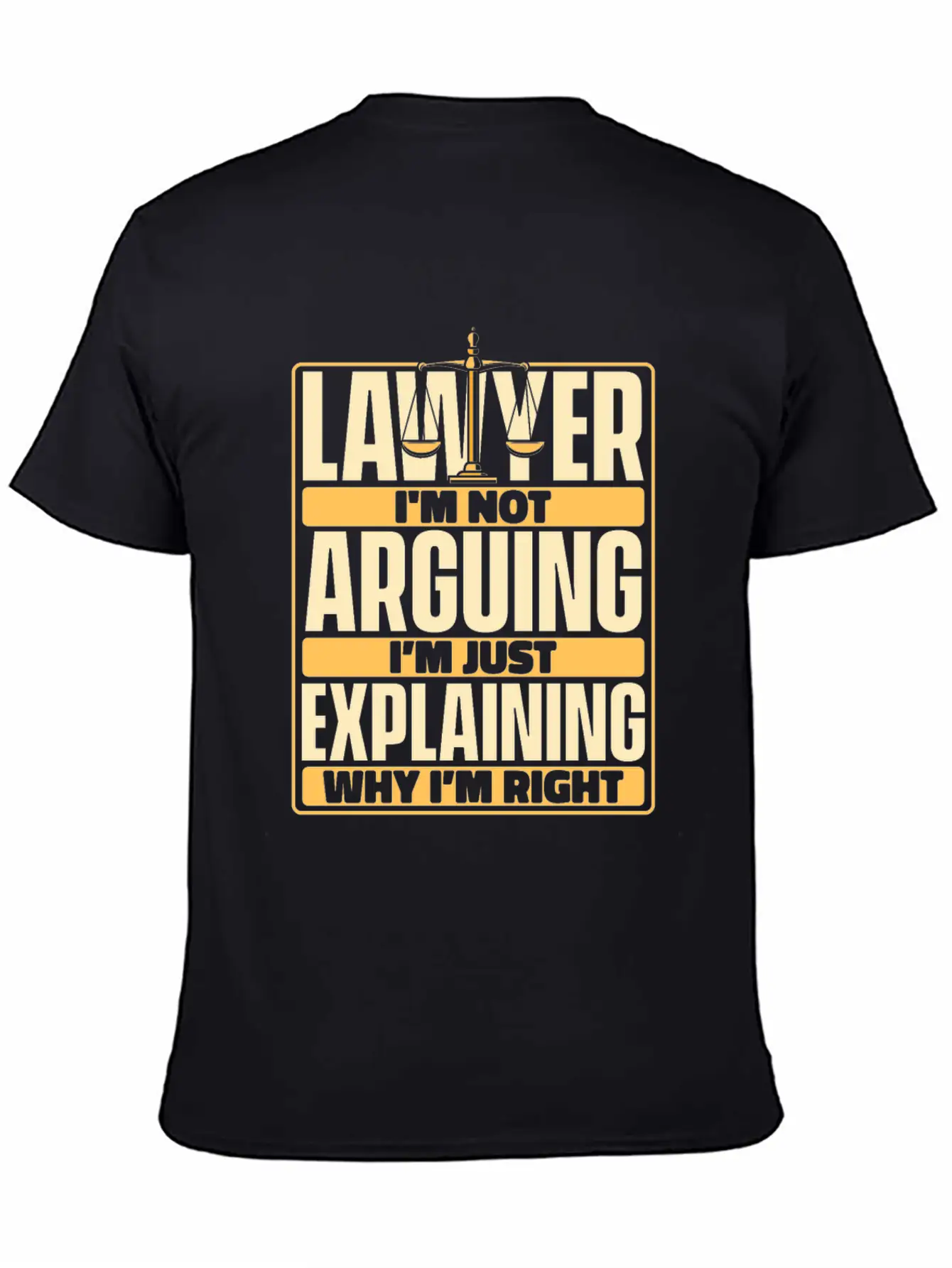 I'm Not Arguing I'm Just Explaining Legal Counsel Unisex Casual T-Shirt – Clean Design For Daily Comfort