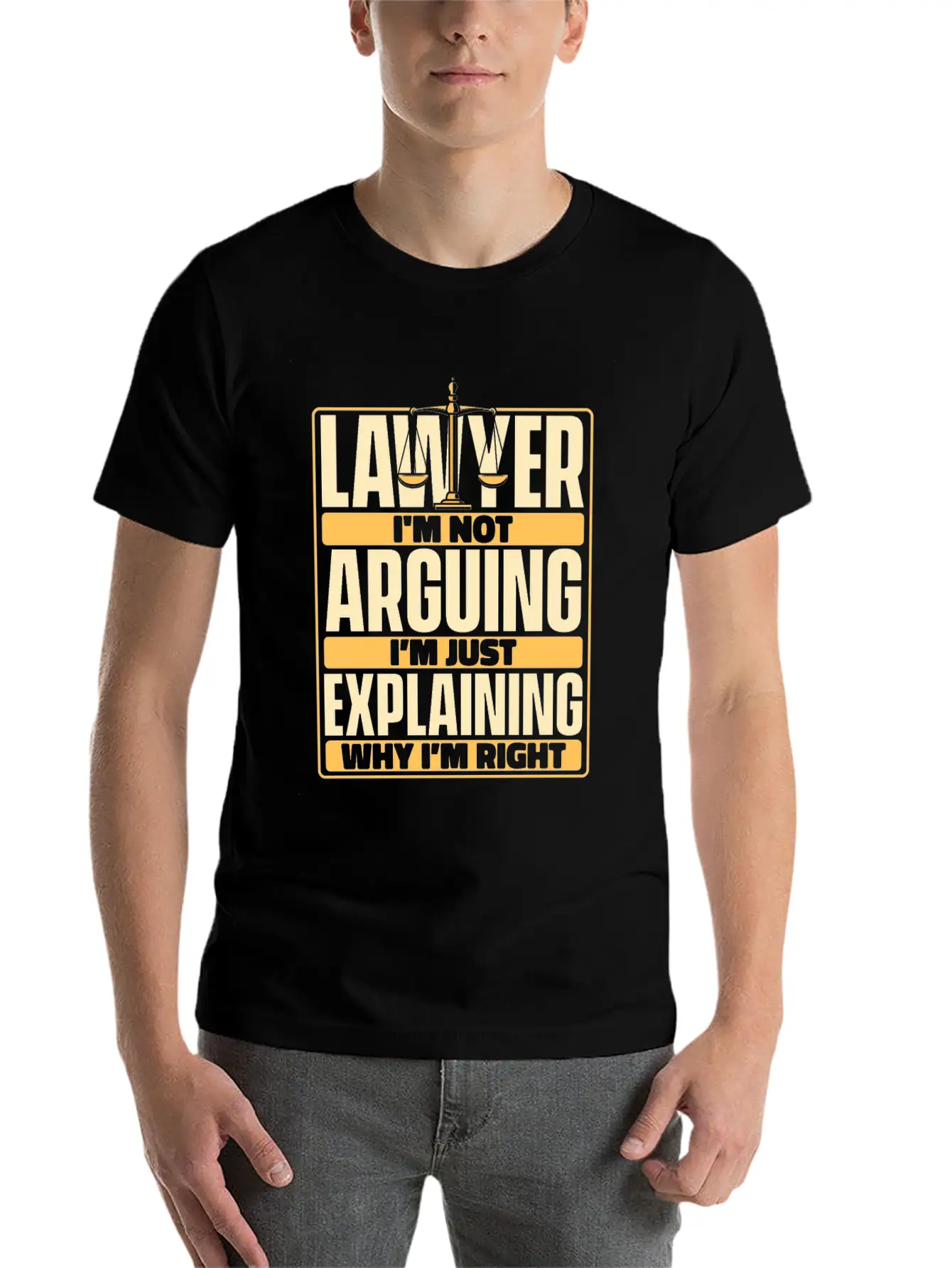I'm Not Arguing I'm Just Explaining Legal Counsel Unisex Casual T-Shirt – Clean Design For Daily Comfort
