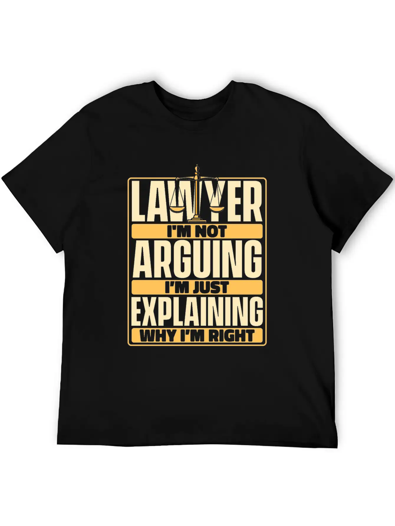 I'm Not Arguing I'm Just Explaining Legal Counsel Unisex Casual T-Shirt – Clean Design For Daily Comfort