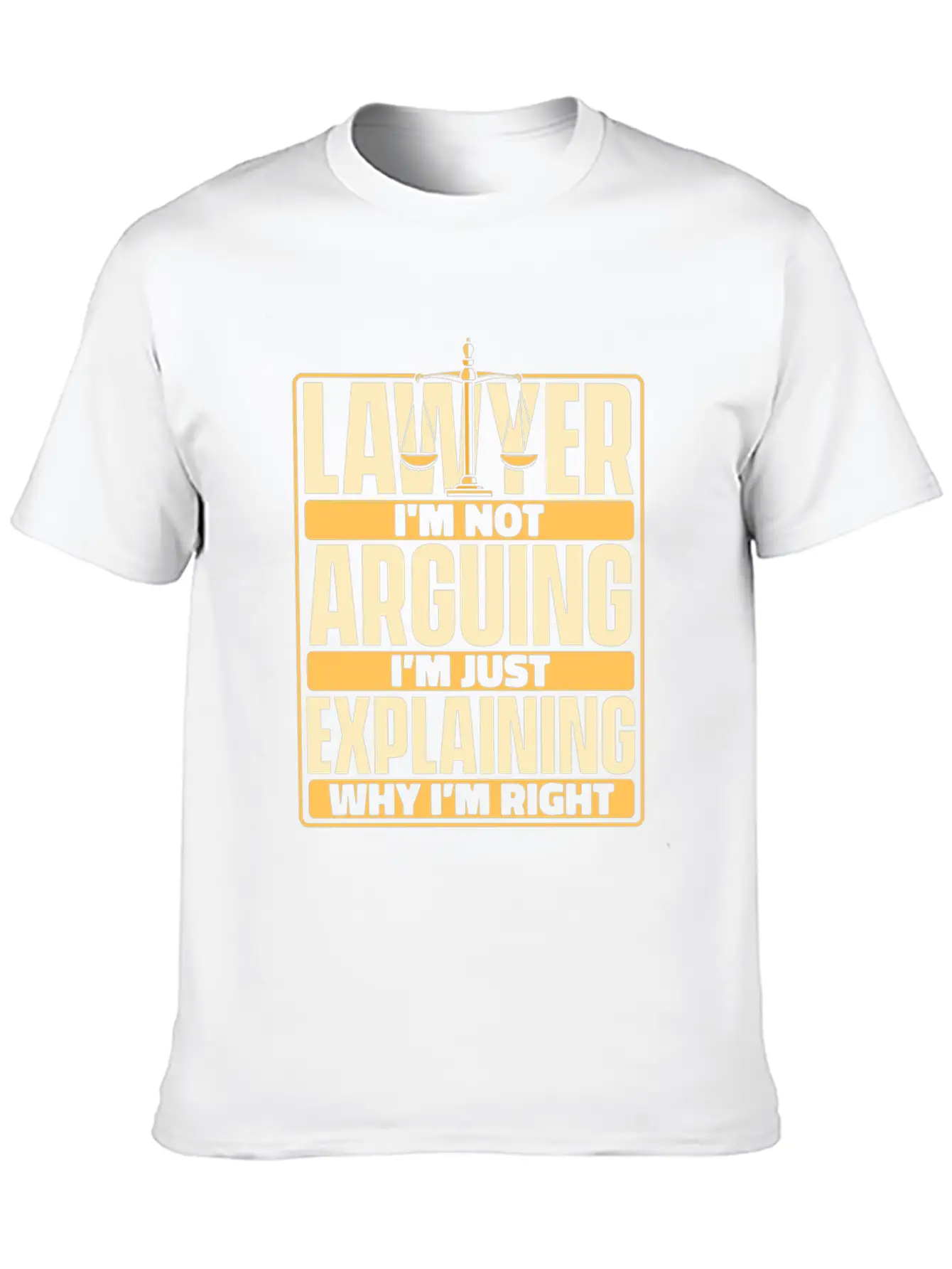 I'm Not Arguing I'm Just Explaining Legal Counsel Unisex Casual T-Shirt – Clean Design For Daily Comfort