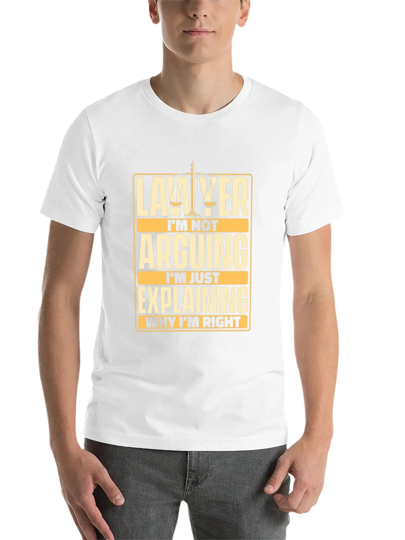 I'm Not Arguing I'm Just Explaining Legal Counsel Unisex Casual T-Shirt – Clean Design For Daily Comfort