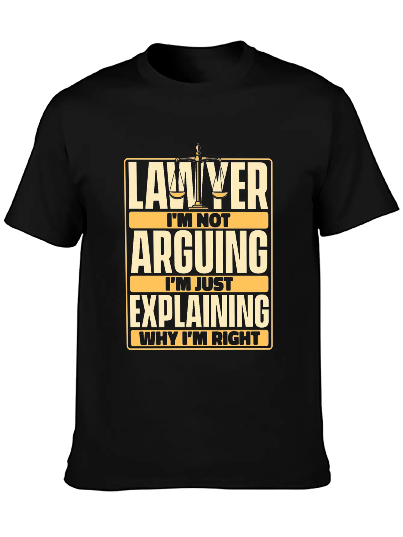 I'm Not Arguing I'm Just Explaining Legal Counsel Unisex Casual T-Shirt – Clean Design For Daily Comfort