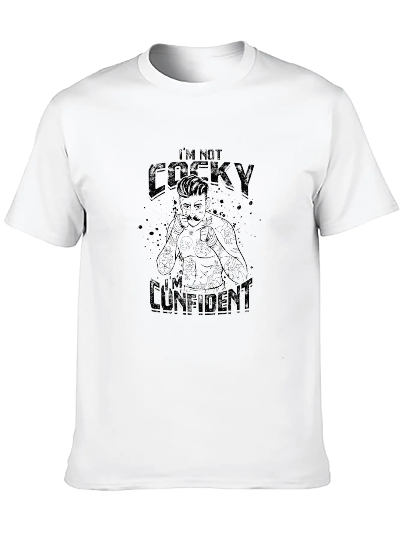I'm Not Cocky, I'm Confident - Boxing Unisex Casual T-Shirt – Clean Design For Daily Comfort