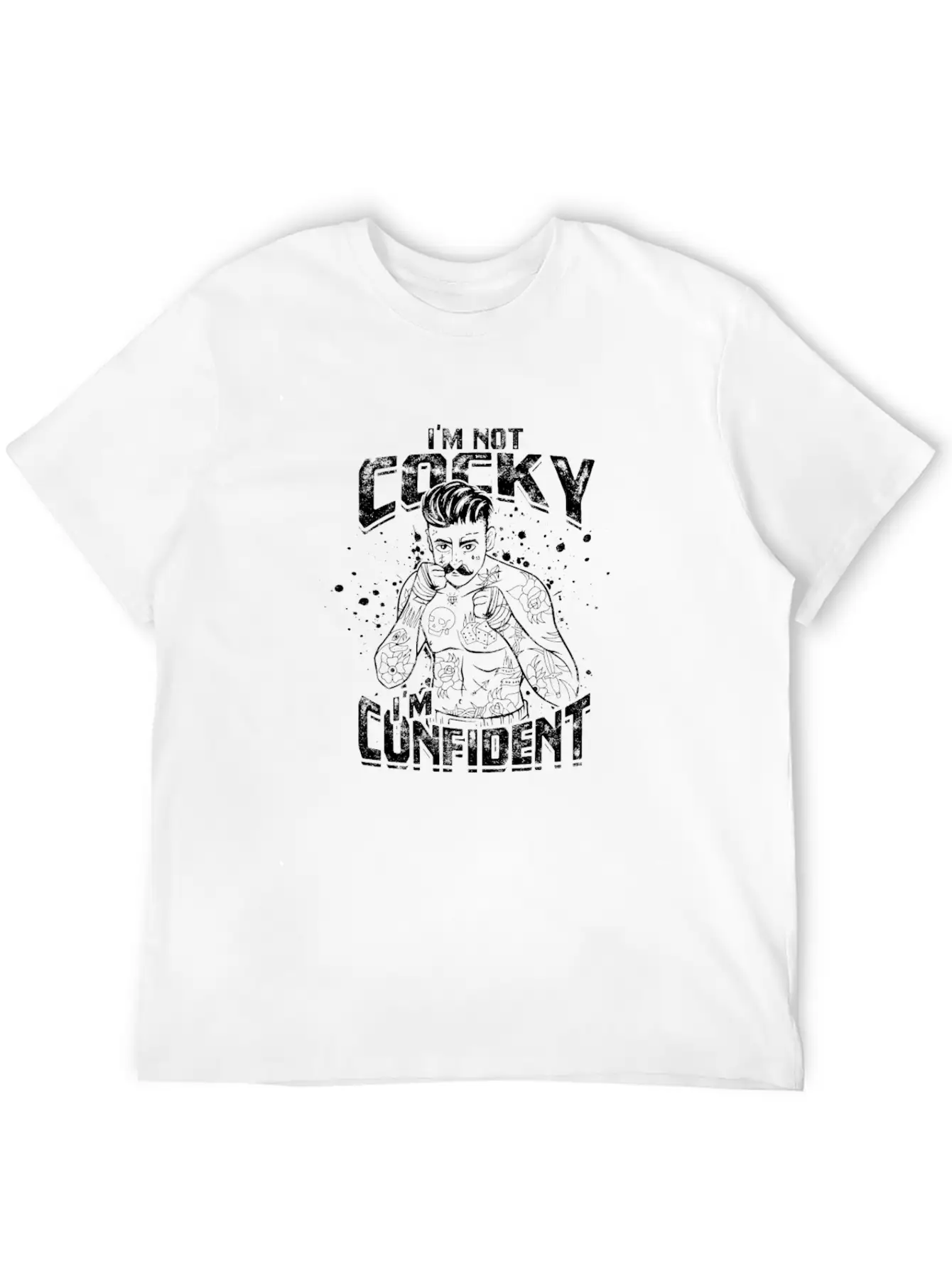 I'm Not Cocky, I'm Confident - Boxing Unisex Casual T-Shirt – Clean Design For Daily Comfort