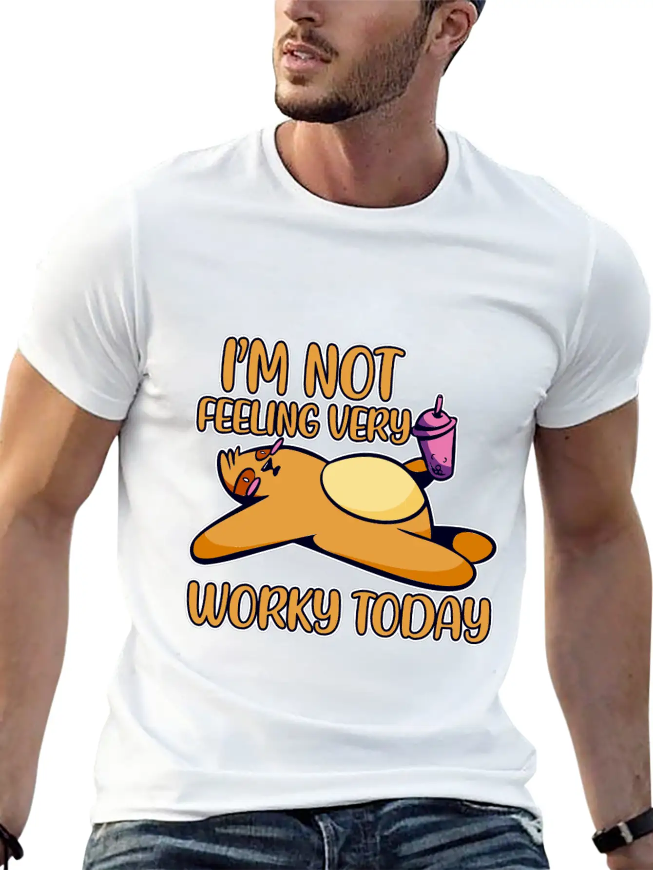 I'm Not Feeling Very Worky Today 2 Timeless Short Sleeve Tee – Comfy And Minimalist Design