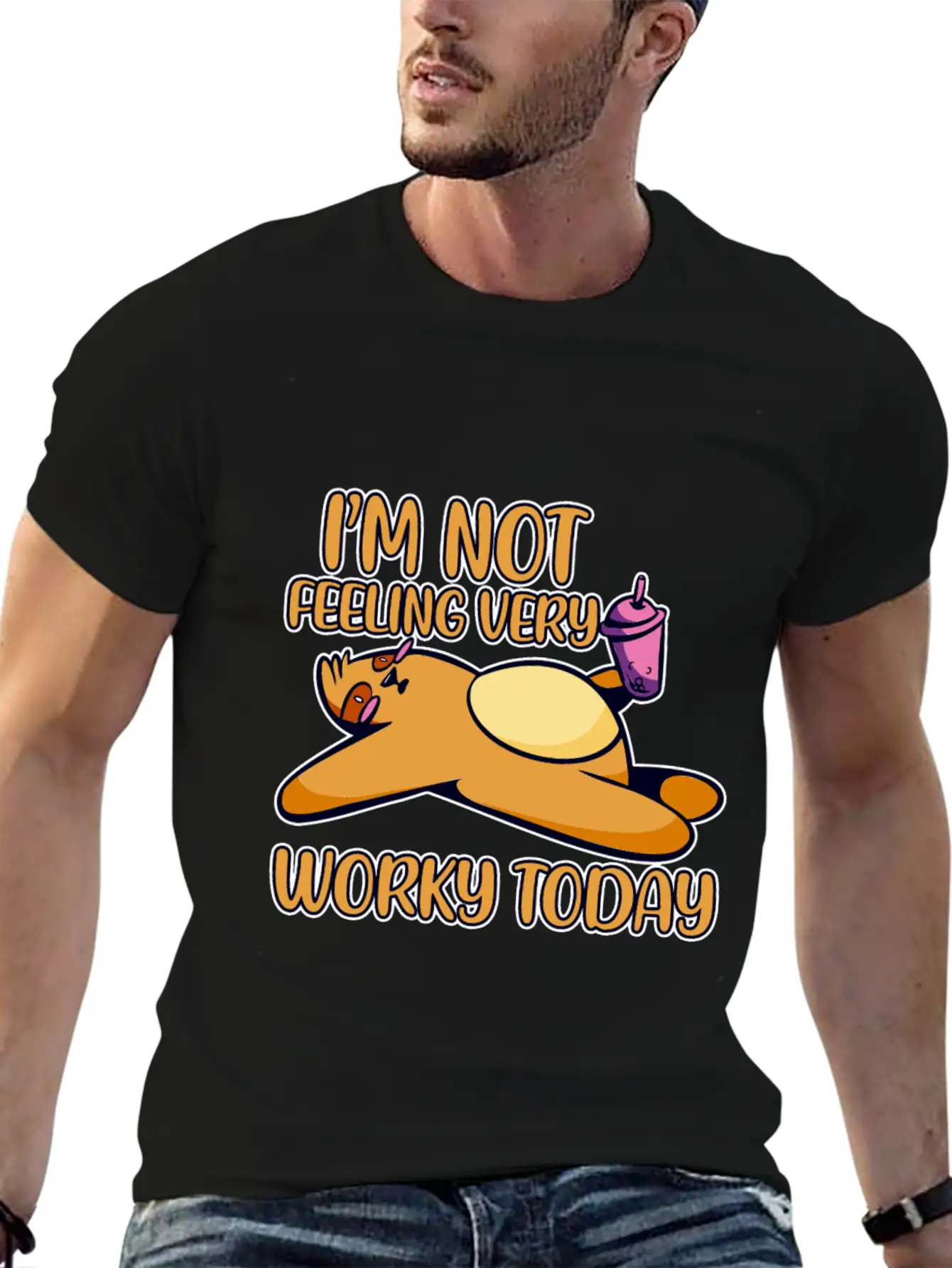 I'm Not Feeling Very Worky Today 2 Timeless Short Sleeve Tee – Comfy And Minimalist Design