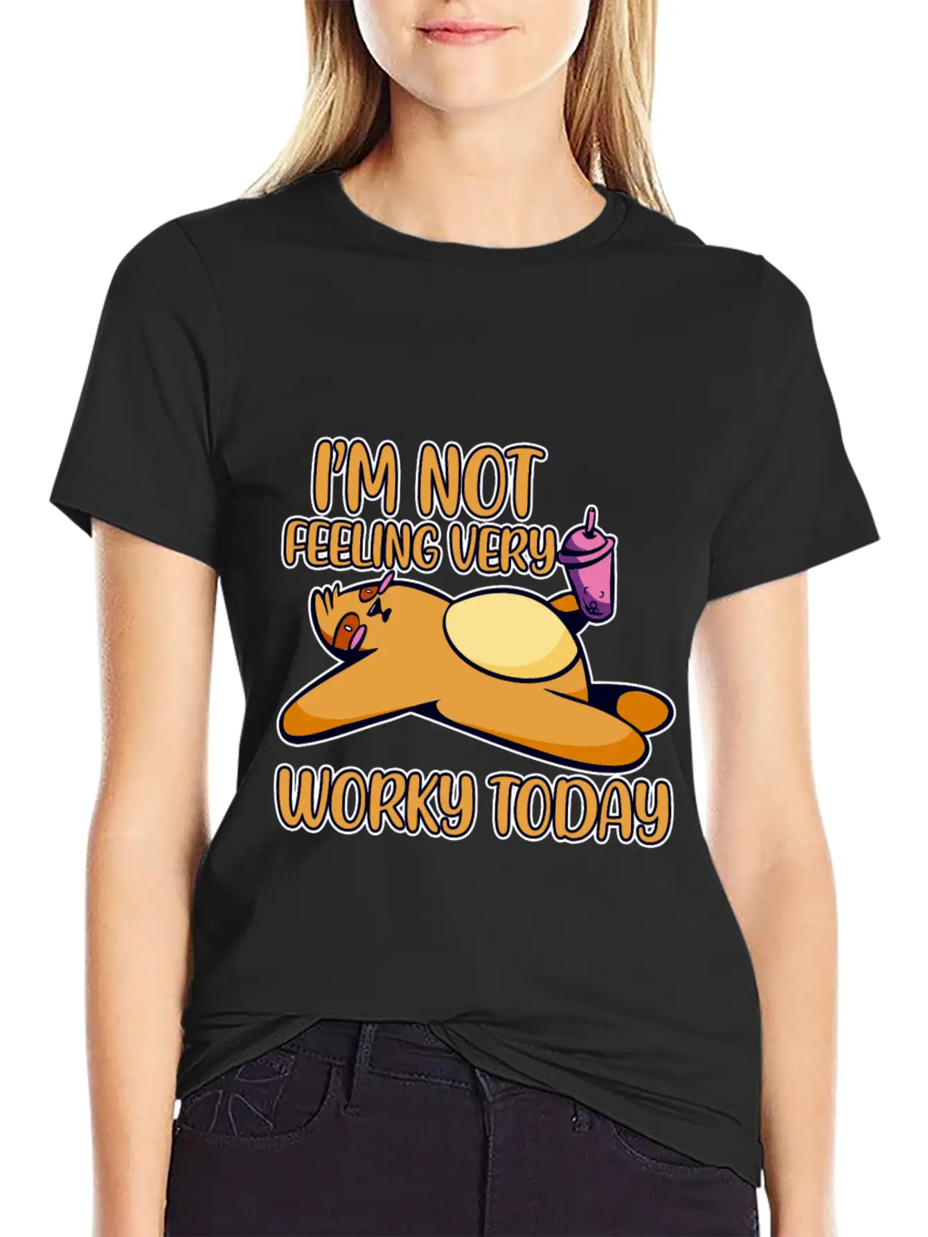 I'm Not Feeling Very Worky Today 2 Timeless Short Sleeve Tee – Comfy And Minimalist Design