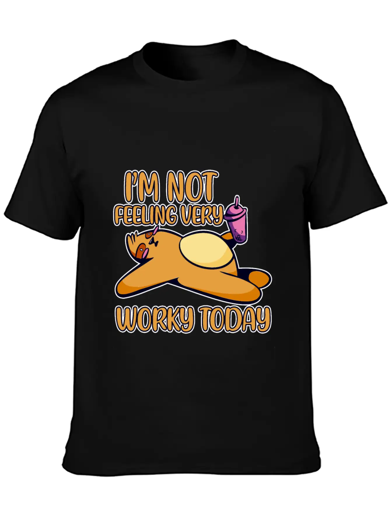 I'm Not Feeling Very Worky Today 2 Timeless Short Sleeve Tee – Comfy And Minimalist Design
