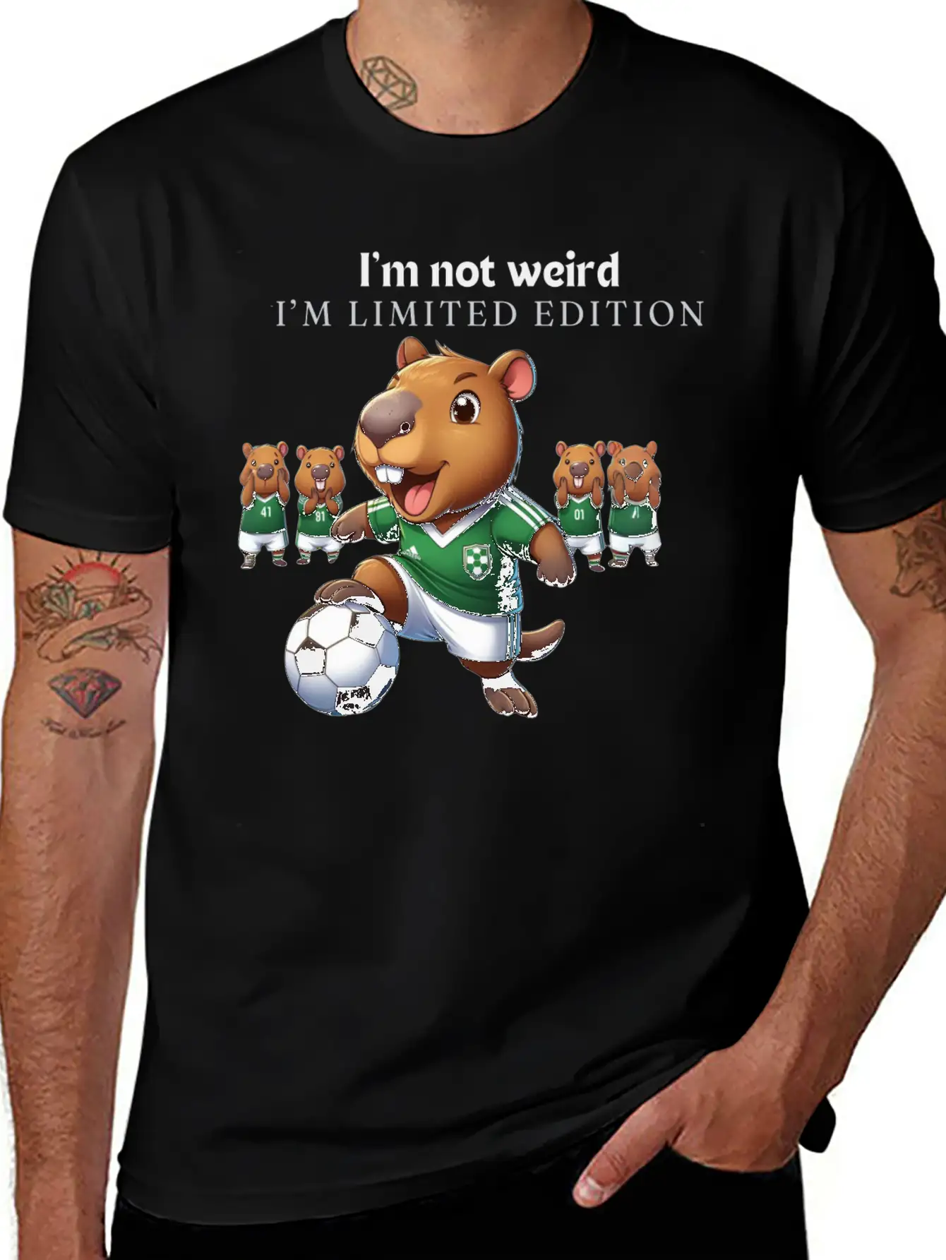 I'm Not Weird I'm Limited Edition Timeless Short Sleeve Tee – Comfy And Minimalist Design