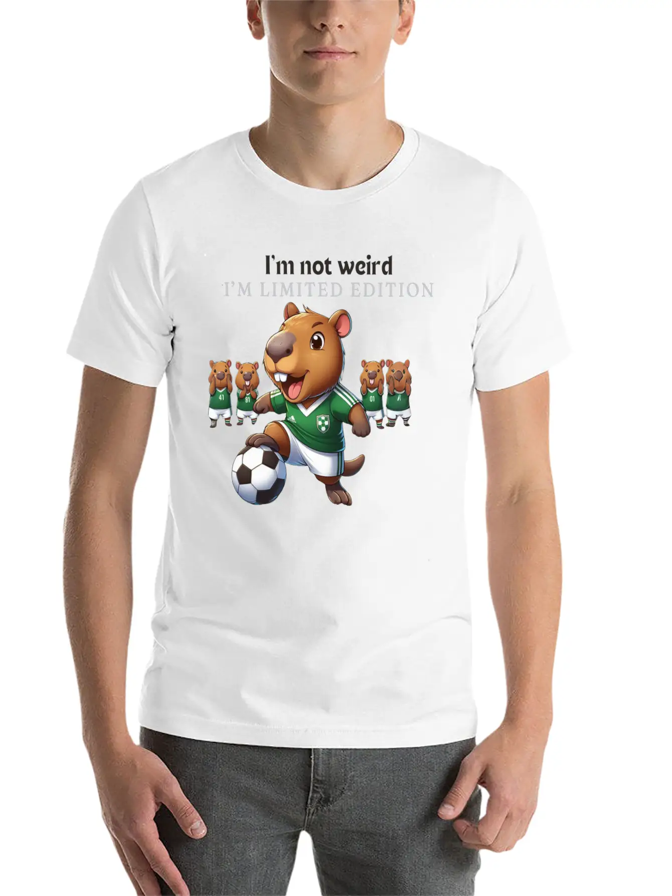 I'm Not Weird I'm Limited Edition Timeless Short Sleeve Tee – Comfy And Minimalist Design