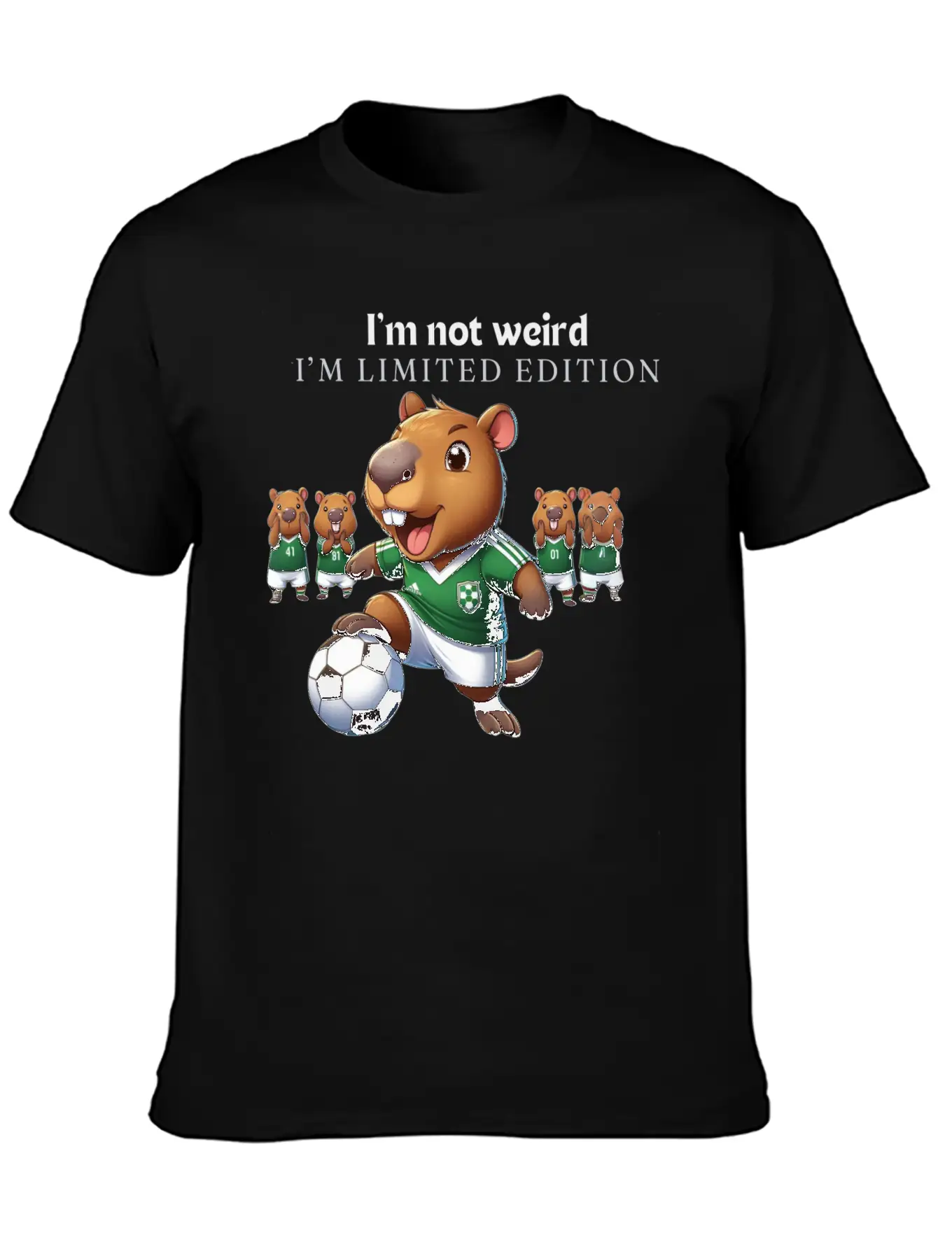 I'm Not Weird I'm Limited Edition Timeless Short Sleeve Tee – Comfy And Minimalist Design