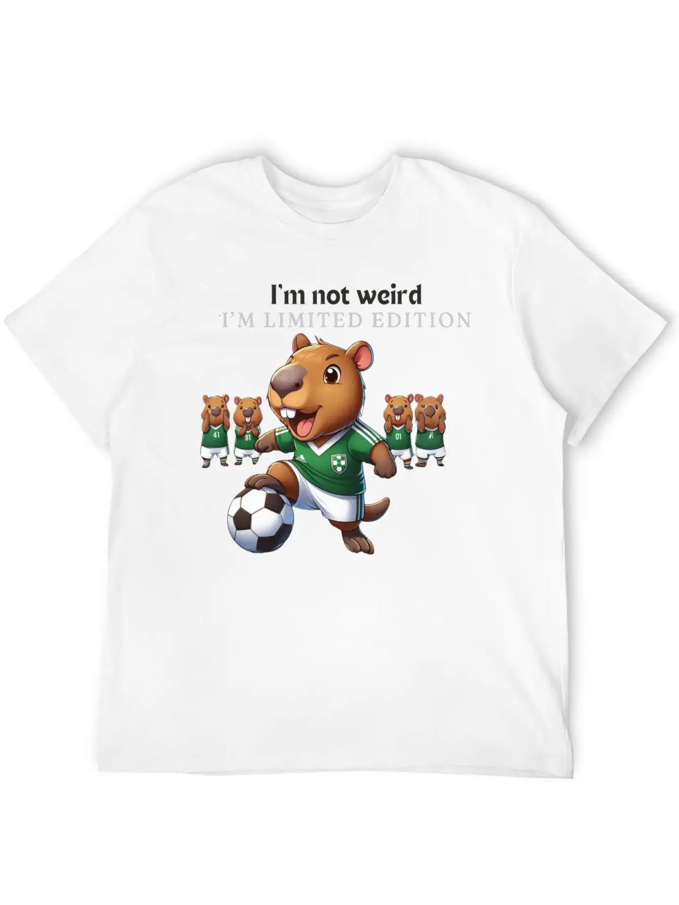 I'm Not Weird I'm Limited Edition Timeless Short Sleeve Tee – Comfy And Minimalist Design