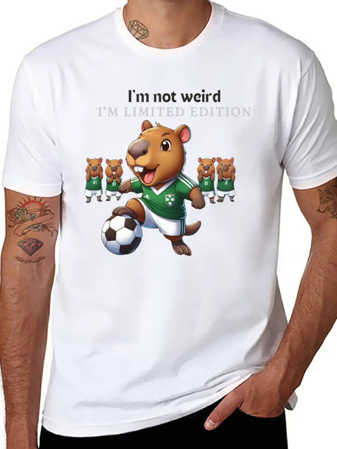 I'm Not Weird I'm Limited Edition Timeless Short Sleeve Tee – Comfy And Minimalist Design