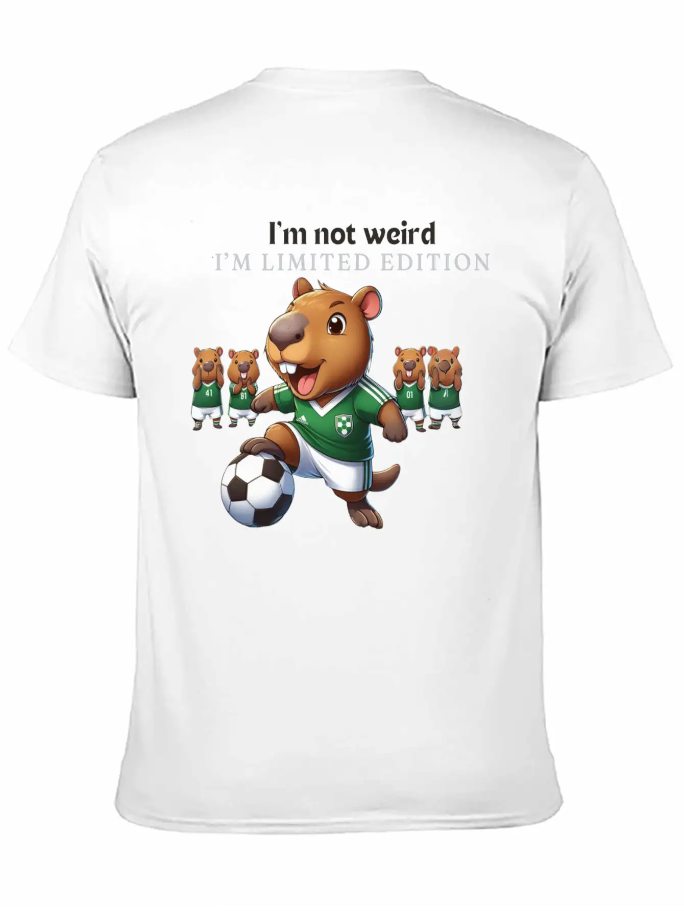 I'm Not Weird I'm Limited Edition Timeless Short Sleeve Tee – Comfy And Minimalist Design