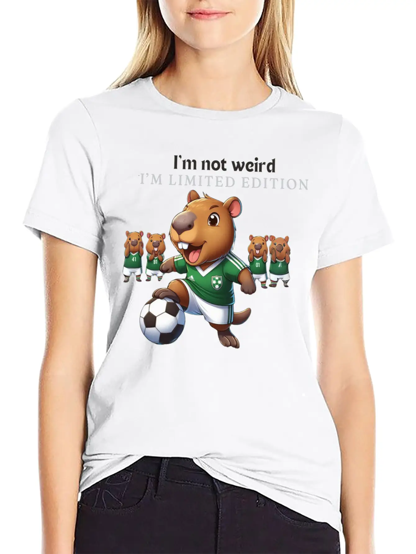 I'm Not Weird I'm Limited Edition Timeless Short Sleeve Tee – Comfy And Minimalist Design
