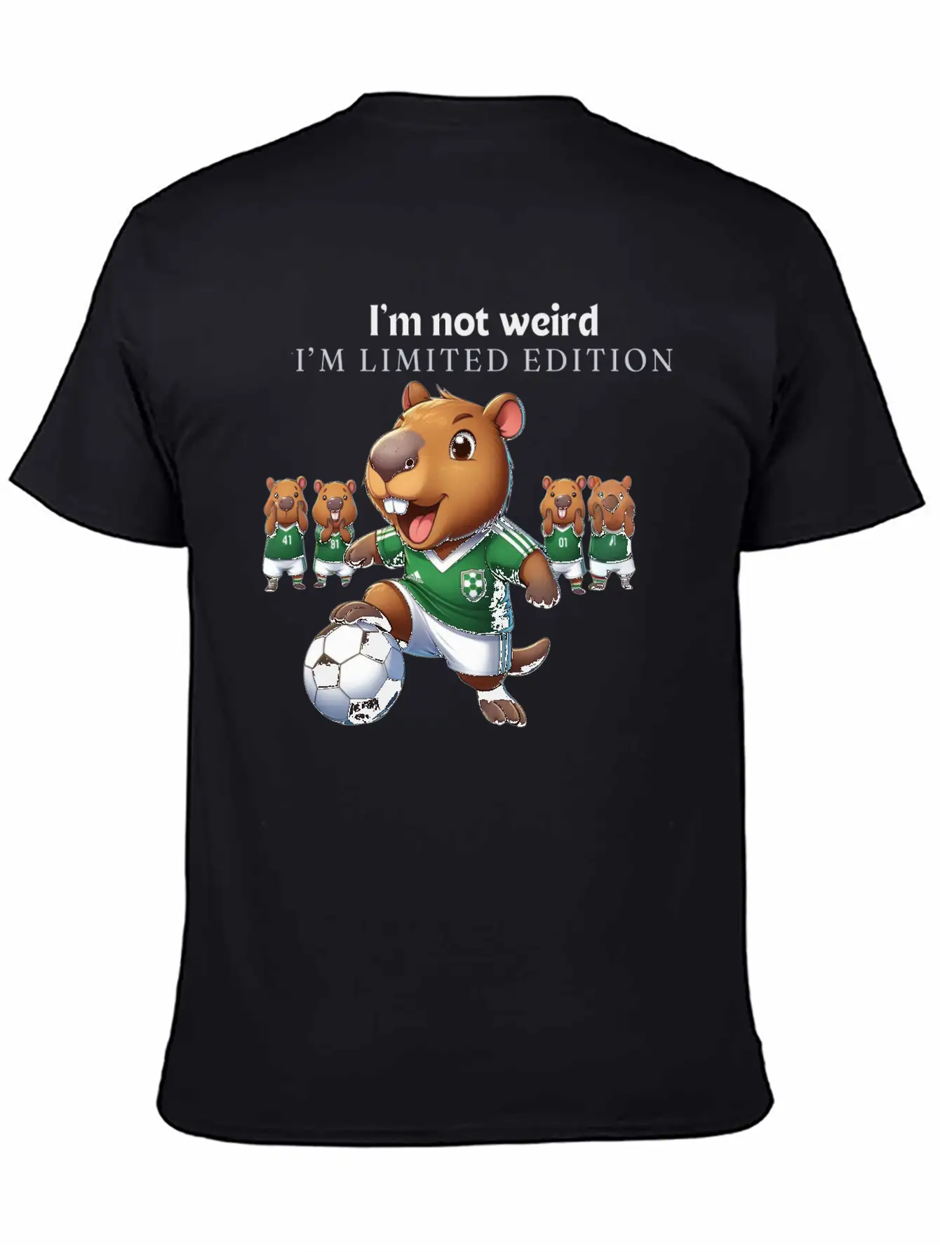 I'm Not Weird I'm Limited Edition Timeless Short Sleeve Tee – Comfy And Minimalist Design