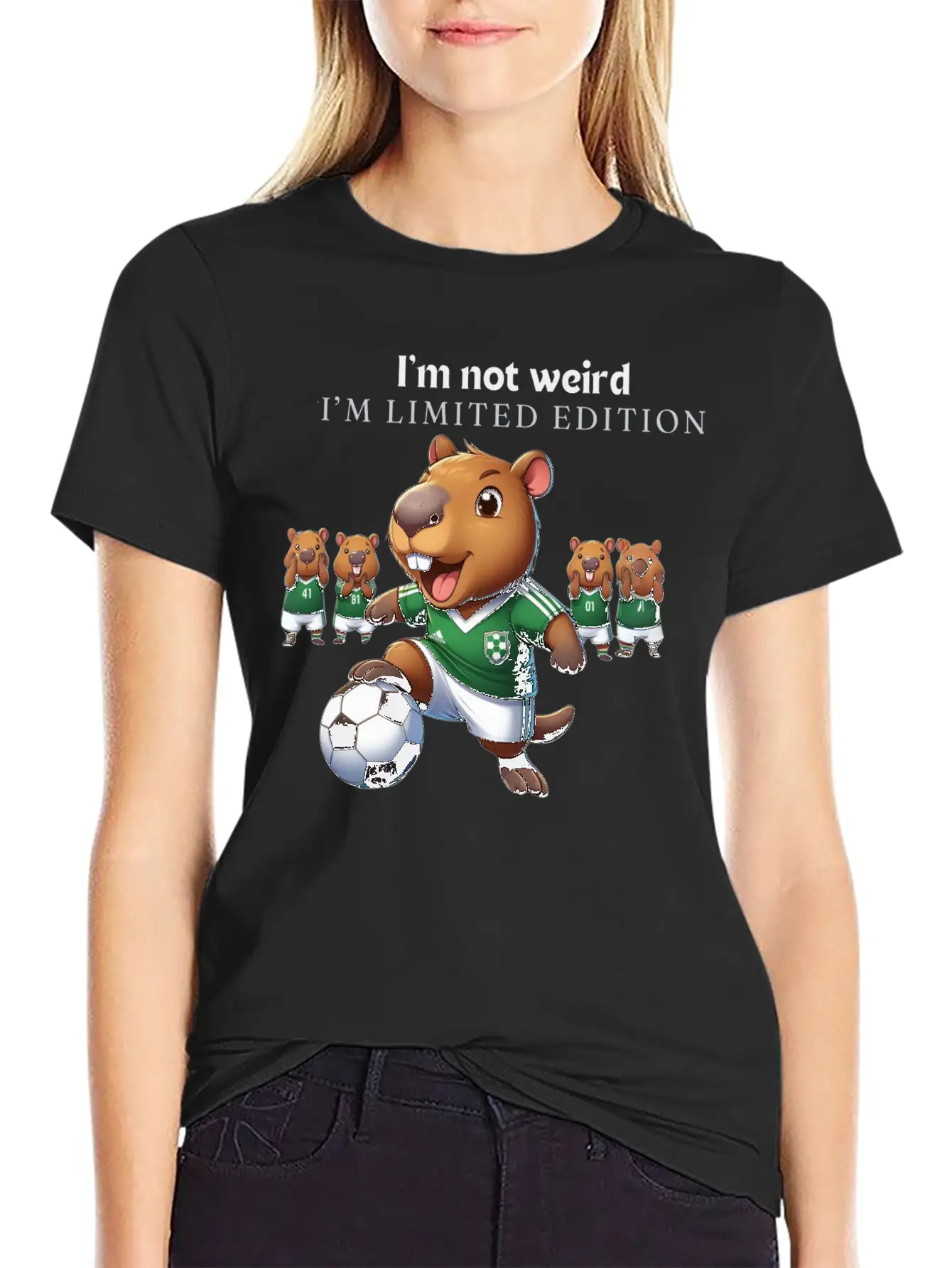 I'm Not Weird I'm Limited Edition Timeless Short Sleeve Tee – Comfy And Minimalist Design