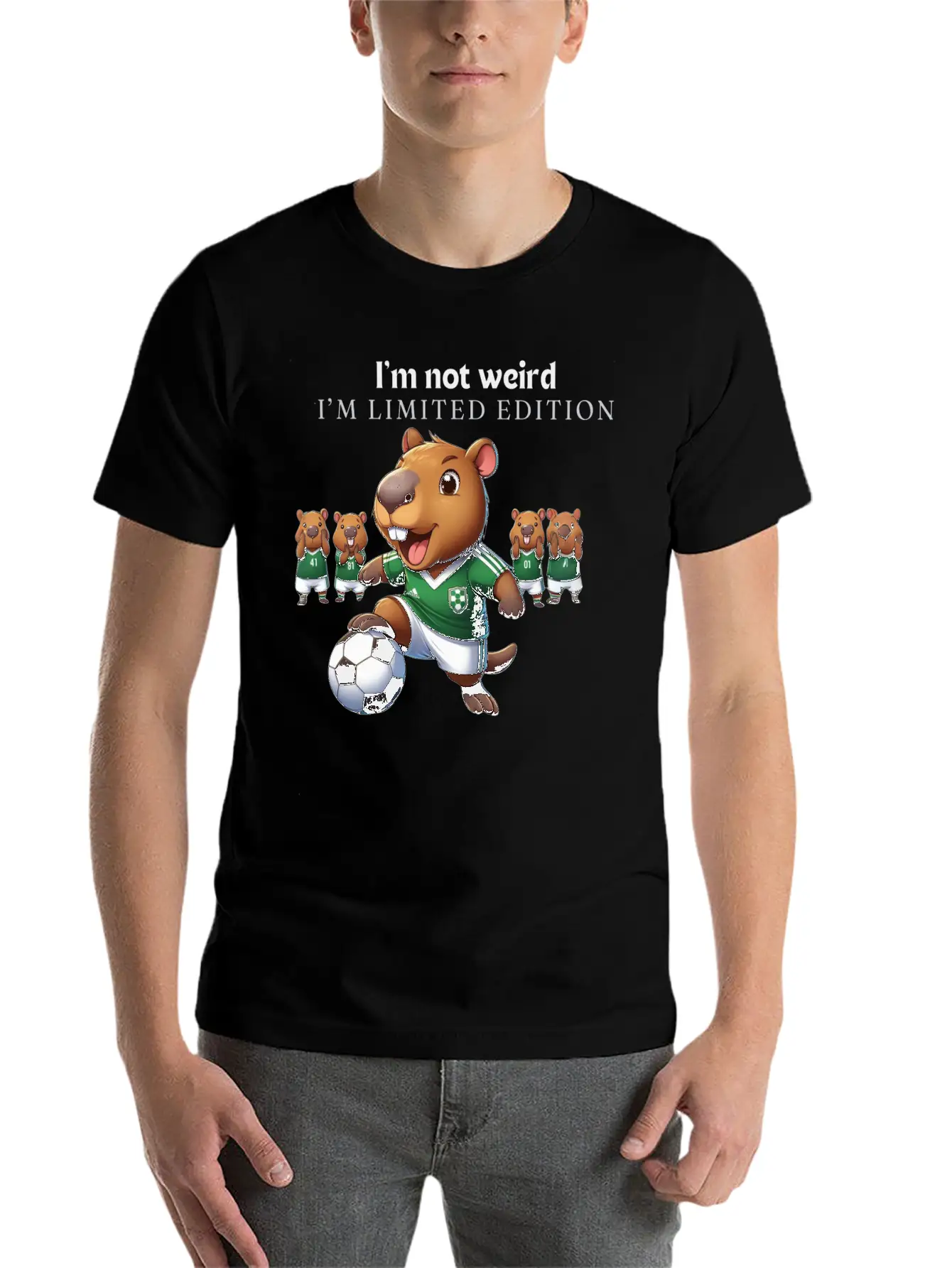 I'm Not Weird I'm Limited Edition Timeless Short Sleeve Tee – Comfy And Minimalist Design