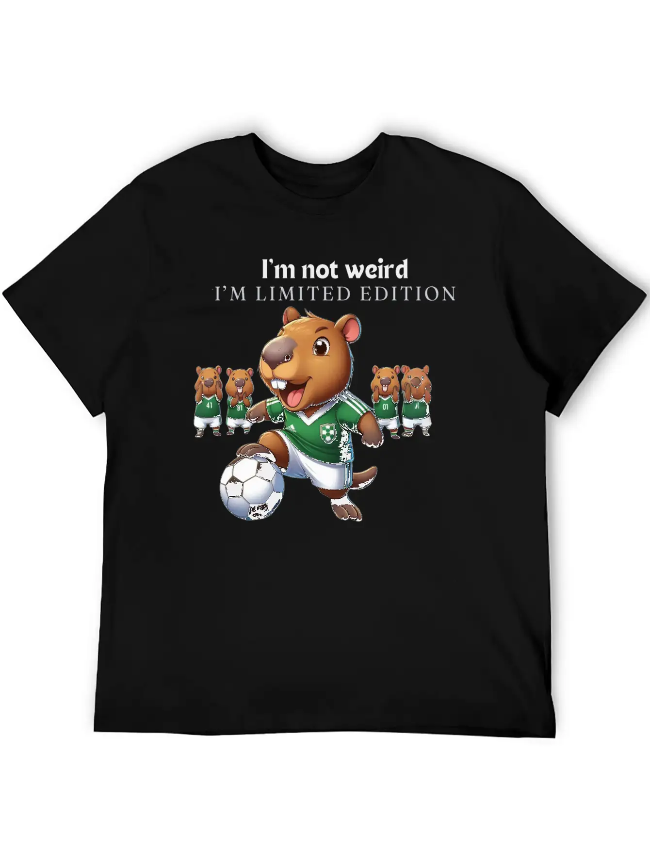 I'm Not Weird I'm Limited Edition Timeless Short Sleeve Tee – Comfy And Minimalist Design