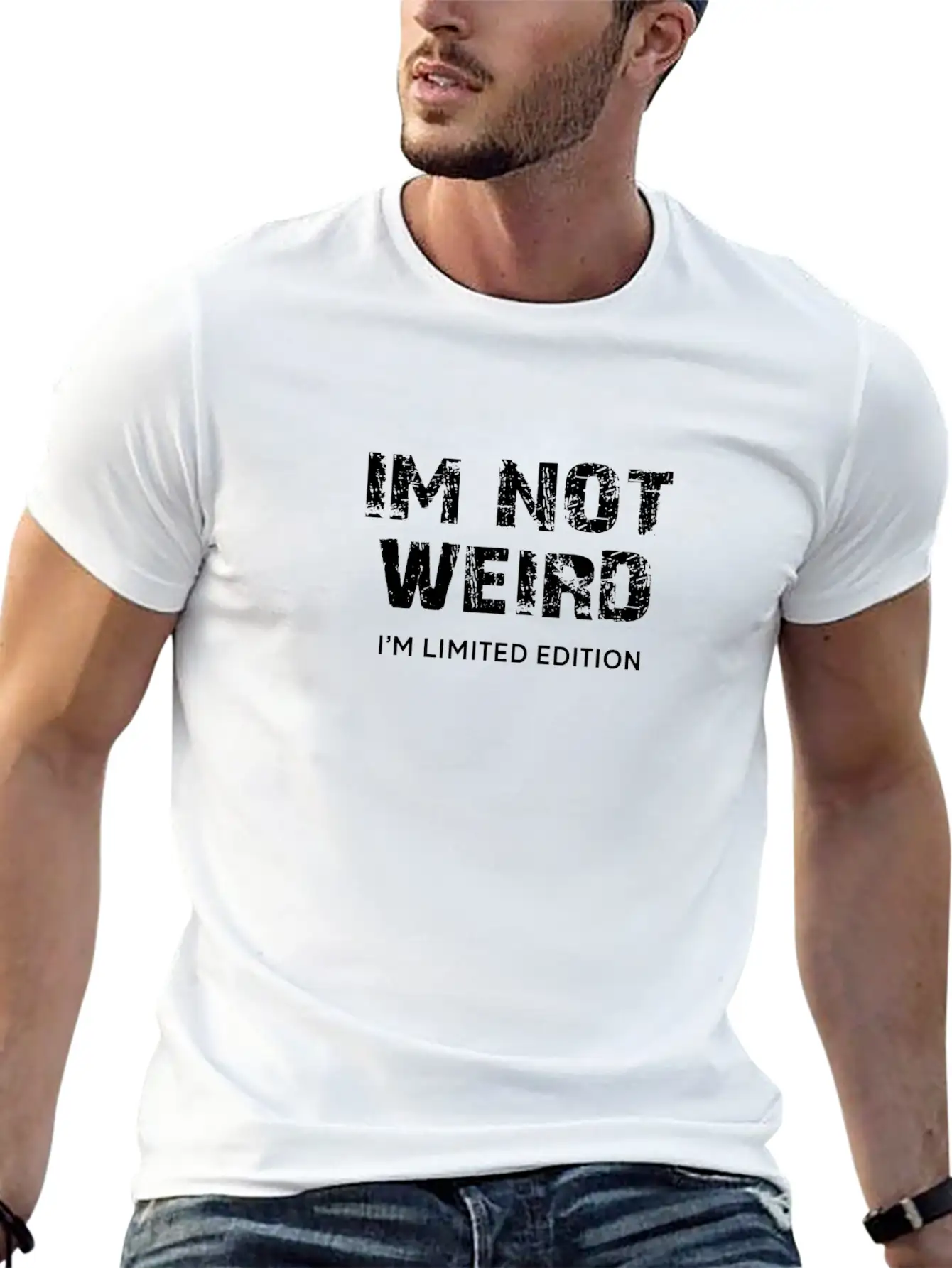 I'm Not Weird, I'm Limited Edition Unisex Short Sleeve Soft Cotton T-Shirt – Casual Everyday Wear