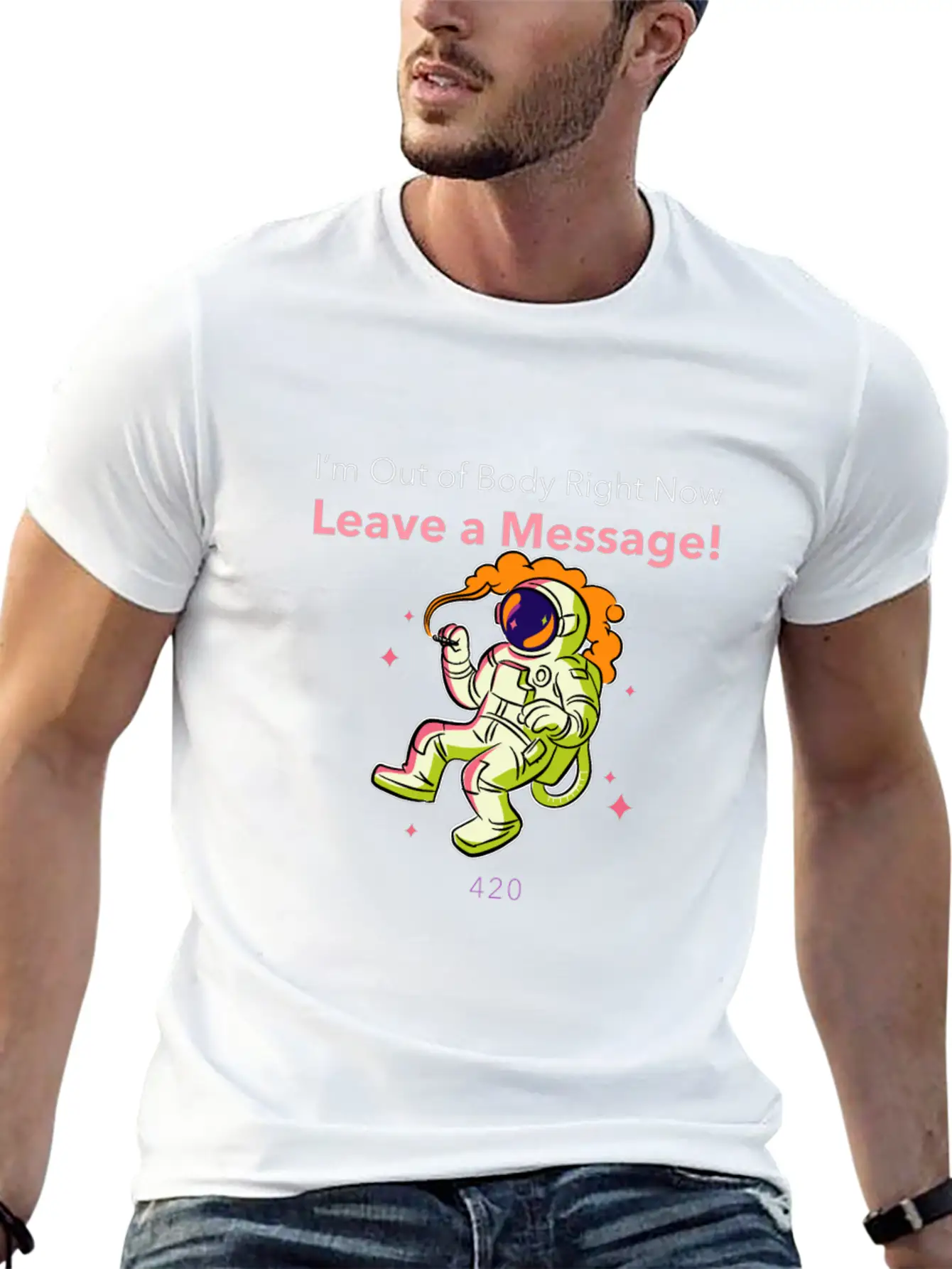 Im Outta Body Rn Leave A Message T Shirt Stylish Everyday T-Shirt – Unisex Basic Cotton Tee