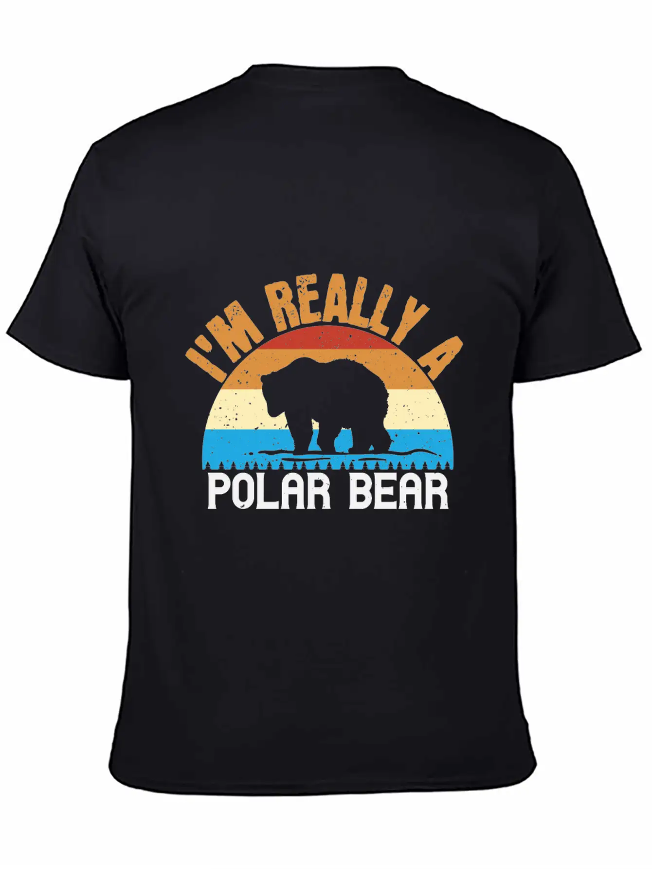 I´m Realy A Polar Bear Unisex Short Sleeve Soft Cotton T-Shirt – Casual Everyday Wear