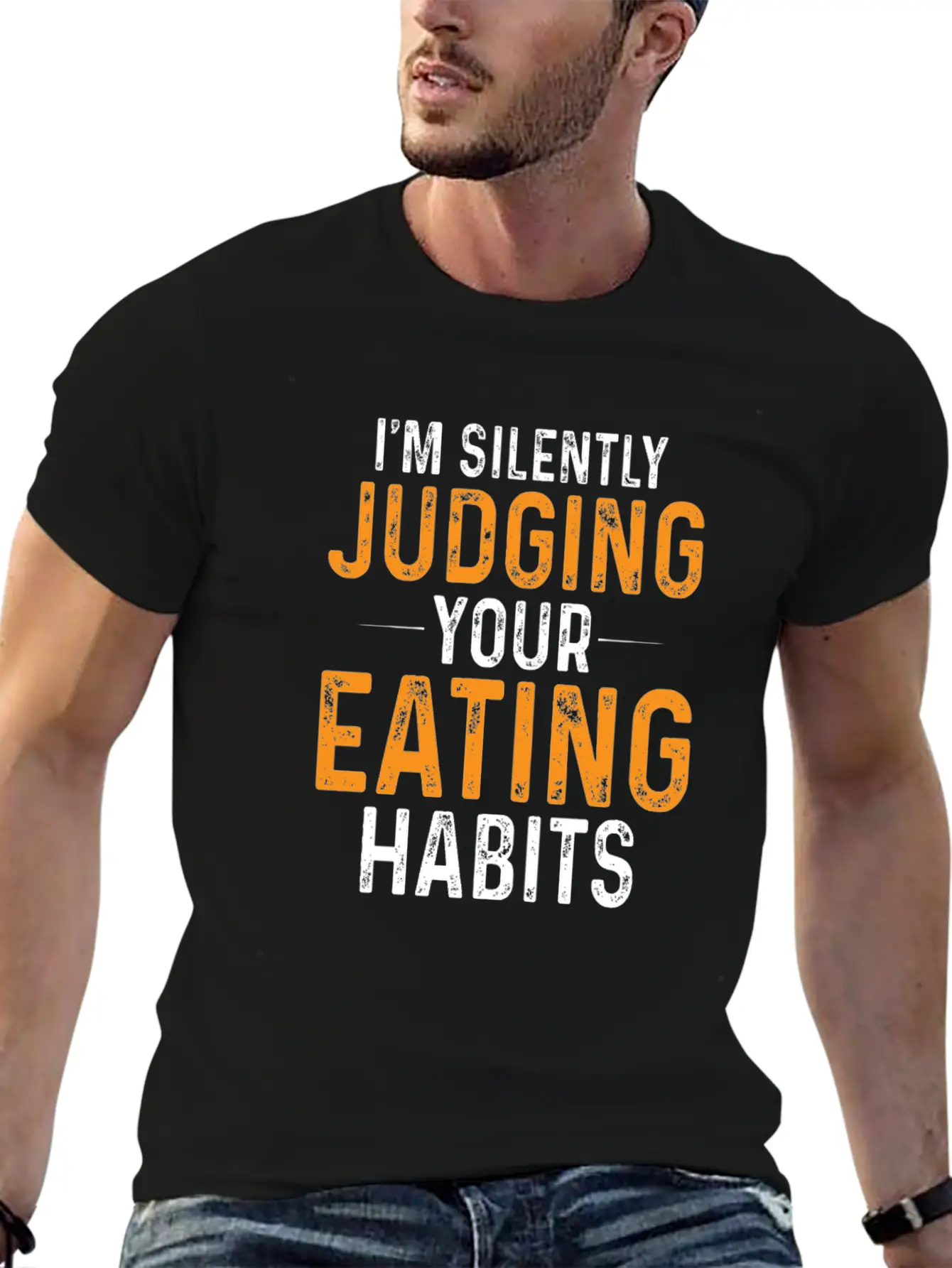 I'm Silently Judging Your Eating Habits,Nutritioni Timeless Short Sleeve Tee – Comfy And Minimalist Design
