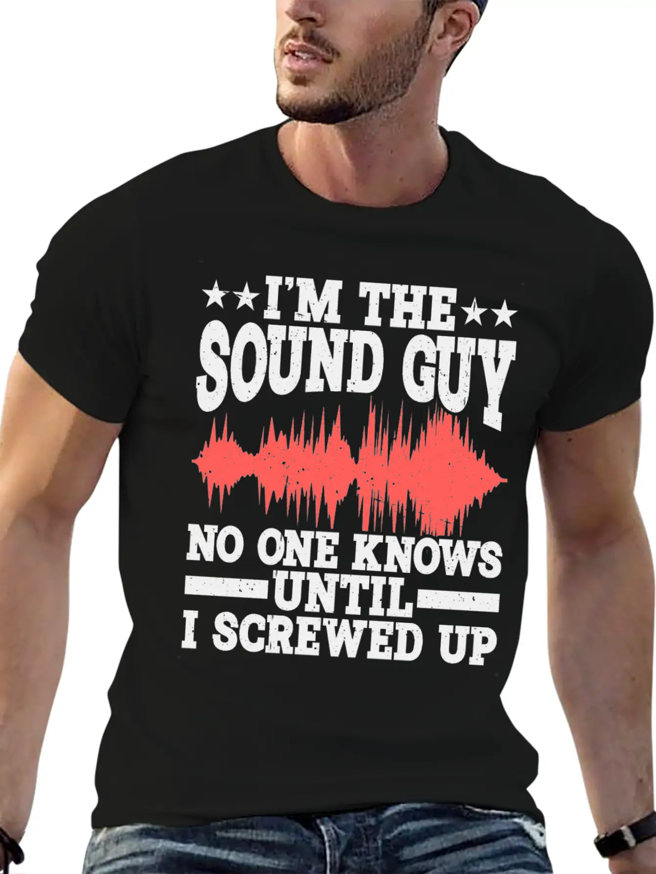 I'm The Sound Guy, No One Knows Until I Screwed Up Timeless Short Sleeve Tee – Comfy And Minimalist Design
