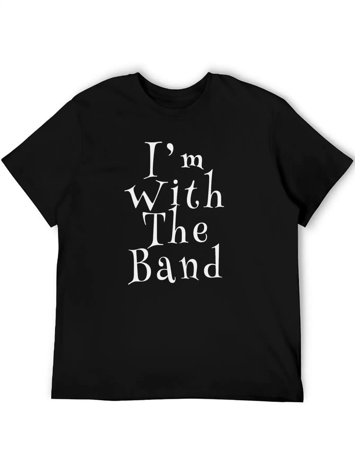 I'm With The Band Stylish Everyday T-Shirt – Unisex Basic Cotton Tee