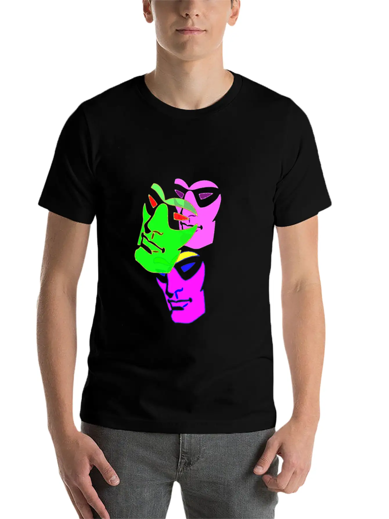 Imagine Unisex Short Sleeve Soft Cotton T-Shirt – Casual Everyday Wear