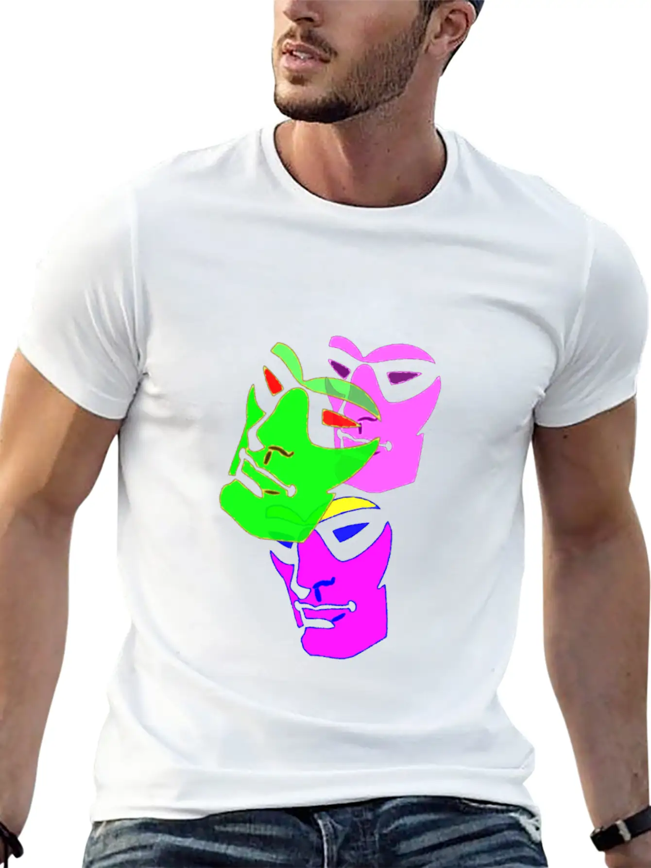 Imagine Unisex Short Sleeve Soft Cotton T-Shirt – Casual Everyday Wear