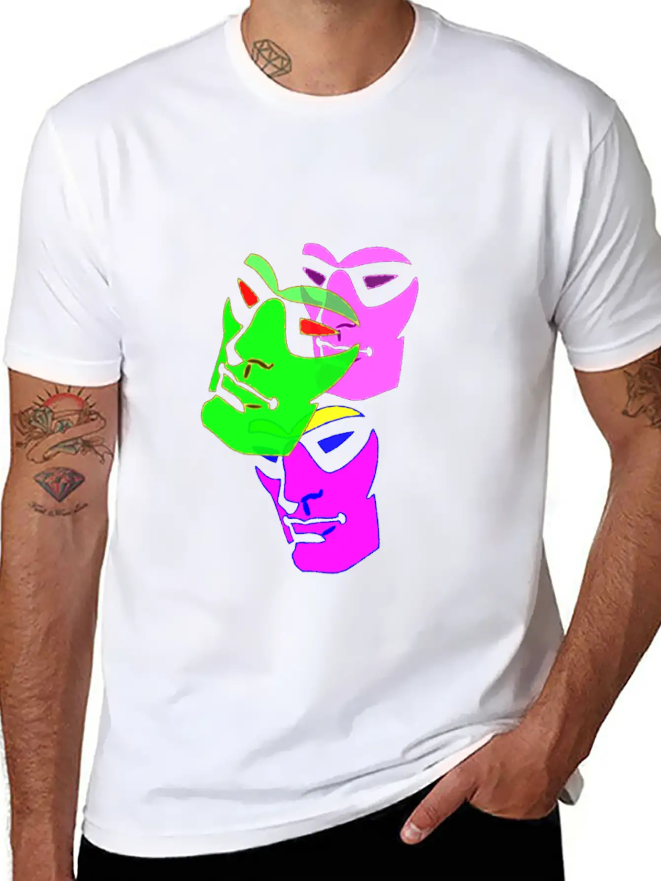 Imagine Unisex Short Sleeve Soft Cotton T-Shirt – Casual Everyday Wear