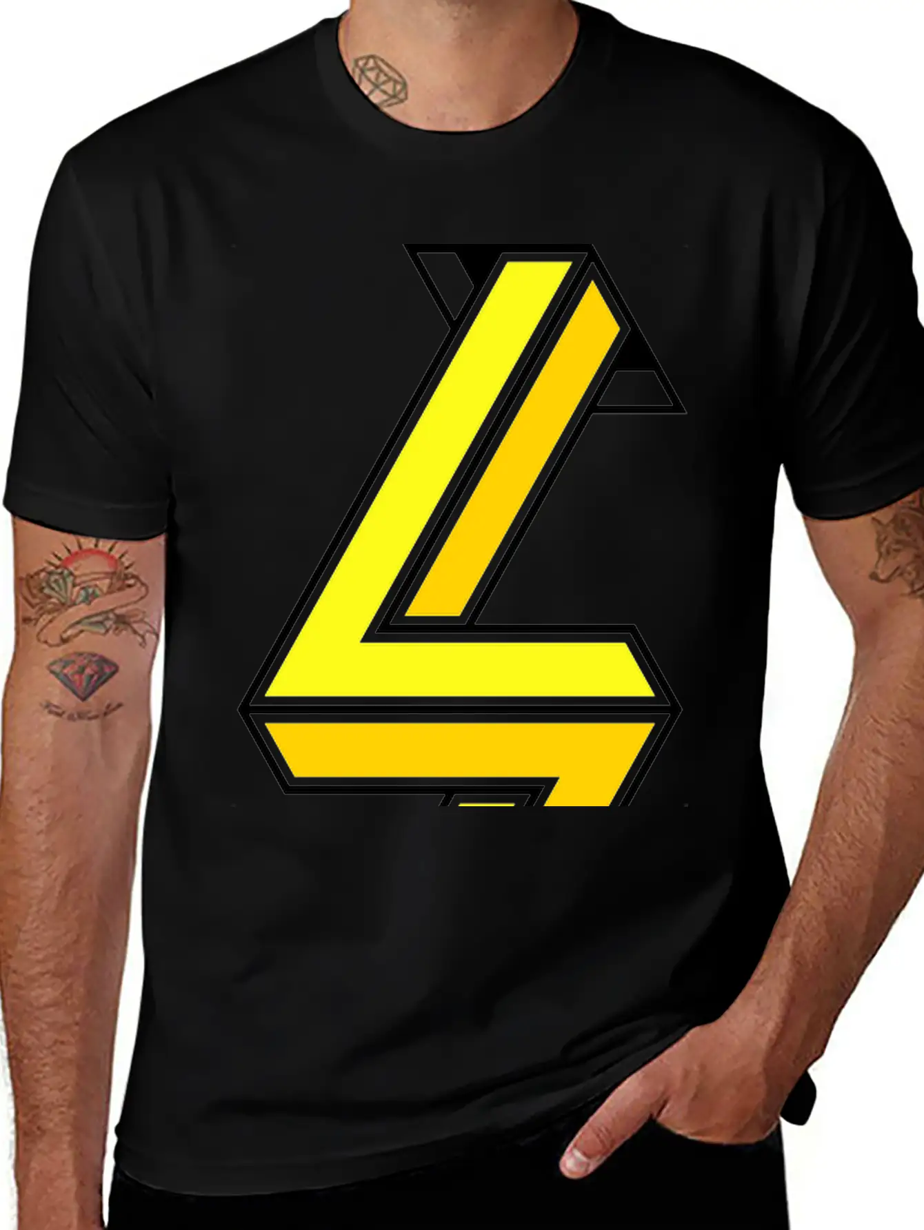 Impossible Figures 86A Basic Graphic T-Shirt – Daily Comfort In Soft Cotton