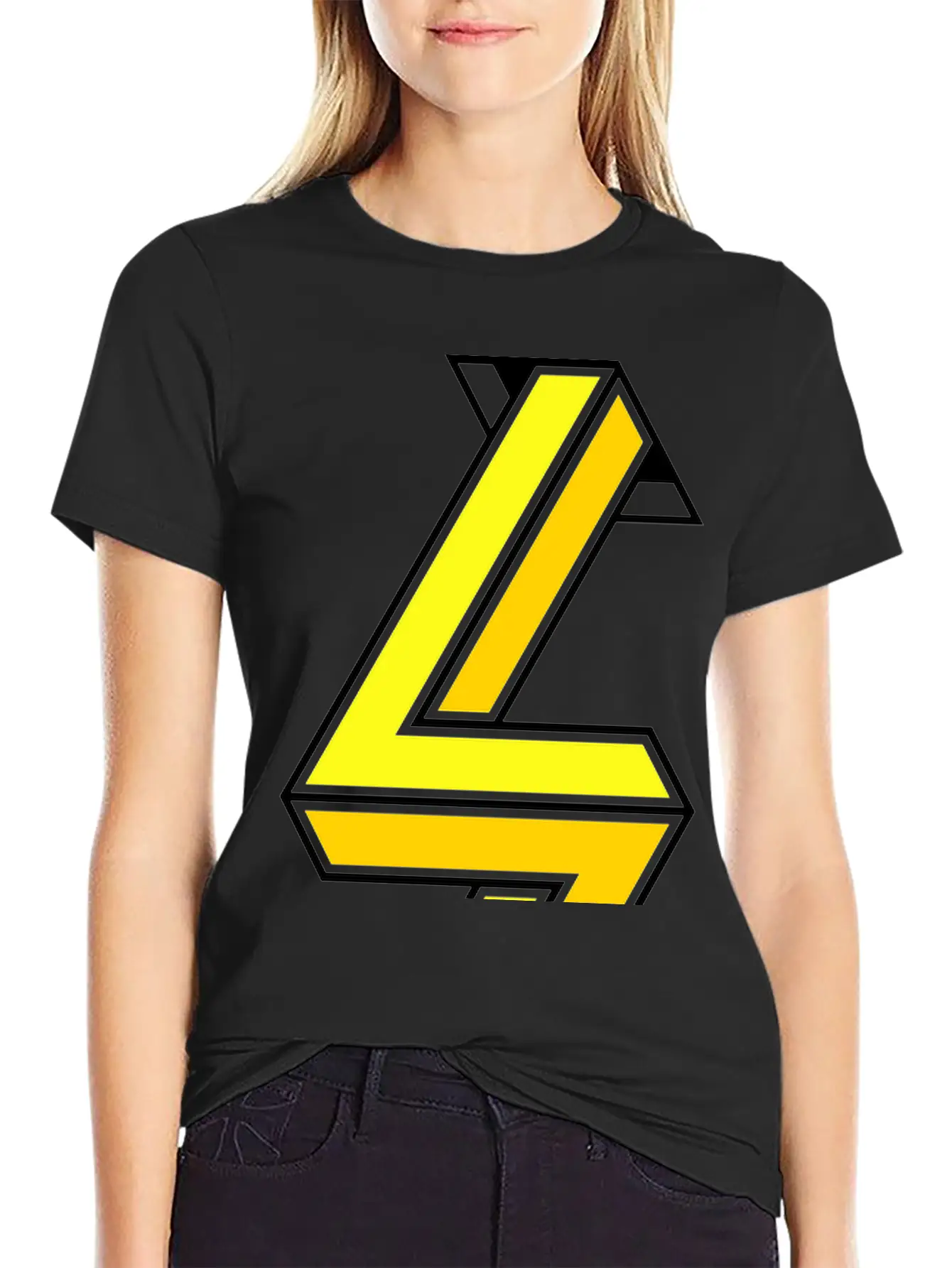 Impossible Figures 86A Basic Graphic T-Shirt – Daily Comfort In Soft Cotton