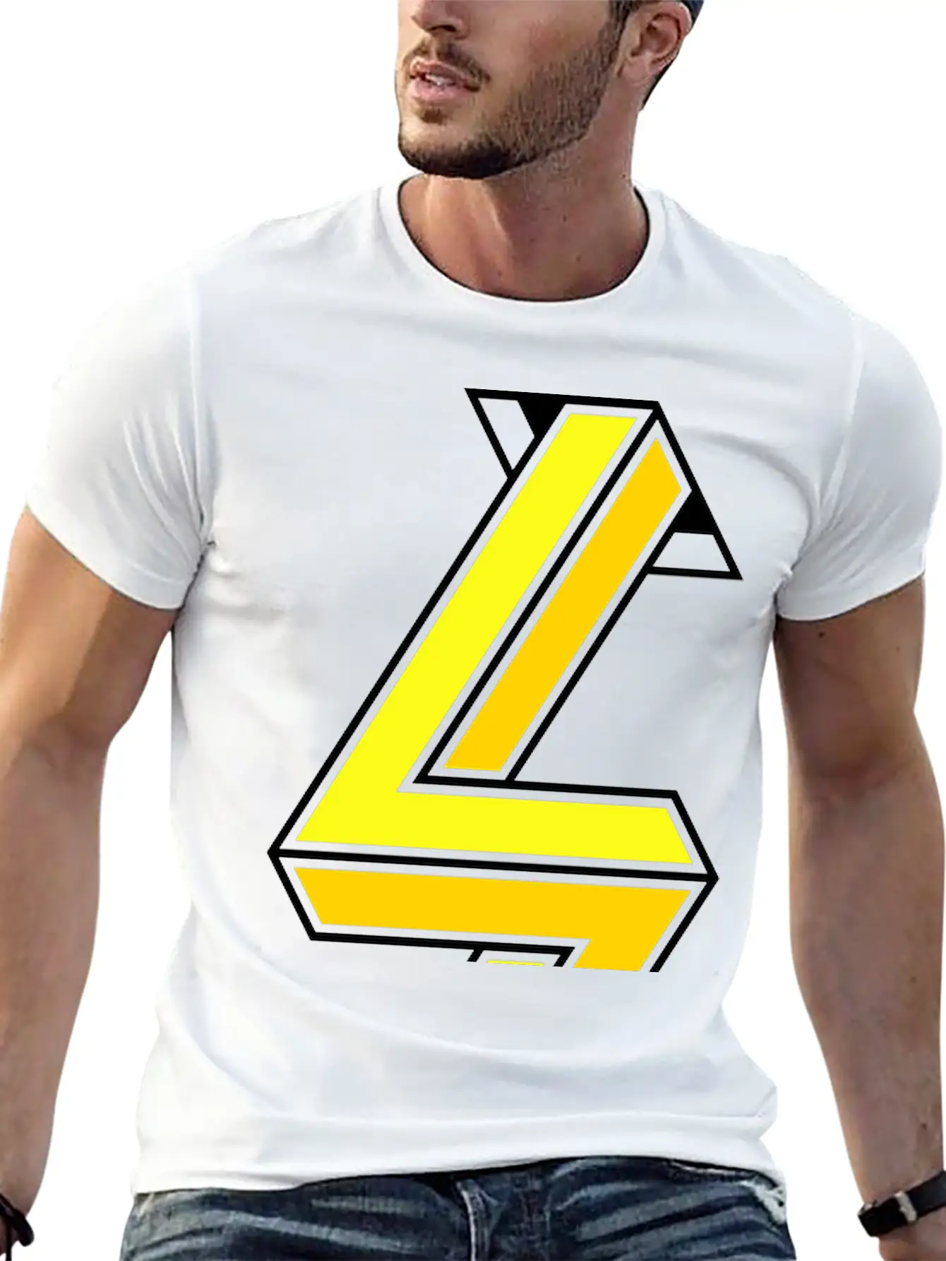 Impossible Figures 86A Basic Graphic T-Shirt – Daily Comfort In Soft Cotton