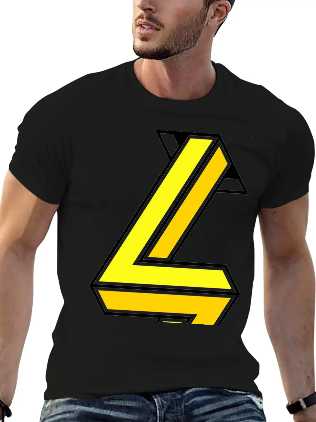 Impossible Figures 86A Basic Graphic T-Shirt – Daily Comfort In Soft Cotton