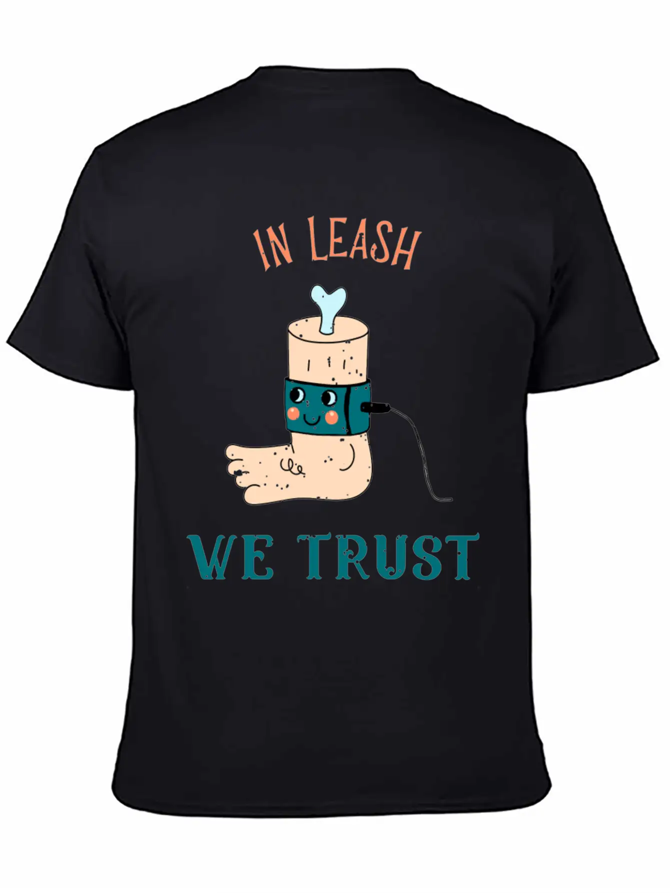 In Leash We Trust Comfortable Minimalist Graphic Tee – Summer Style Essential
