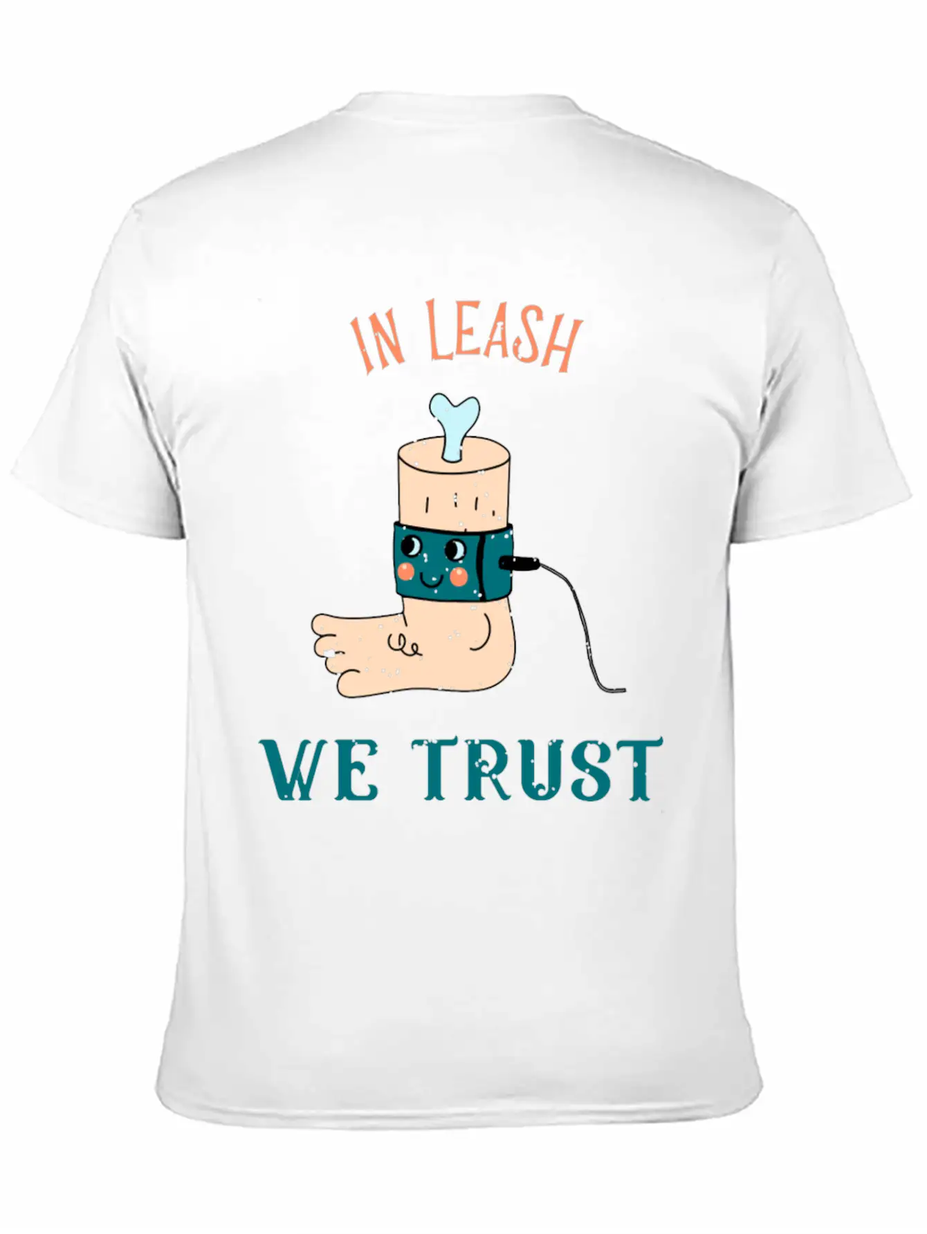 In Leash We Trust Comfortable Minimalist Graphic Tee – Summer Style Essential