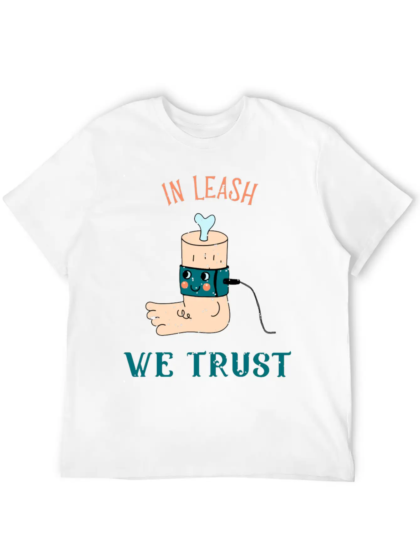 In Leash We Trust Comfortable Minimalist Graphic Tee – Summer Style Essential