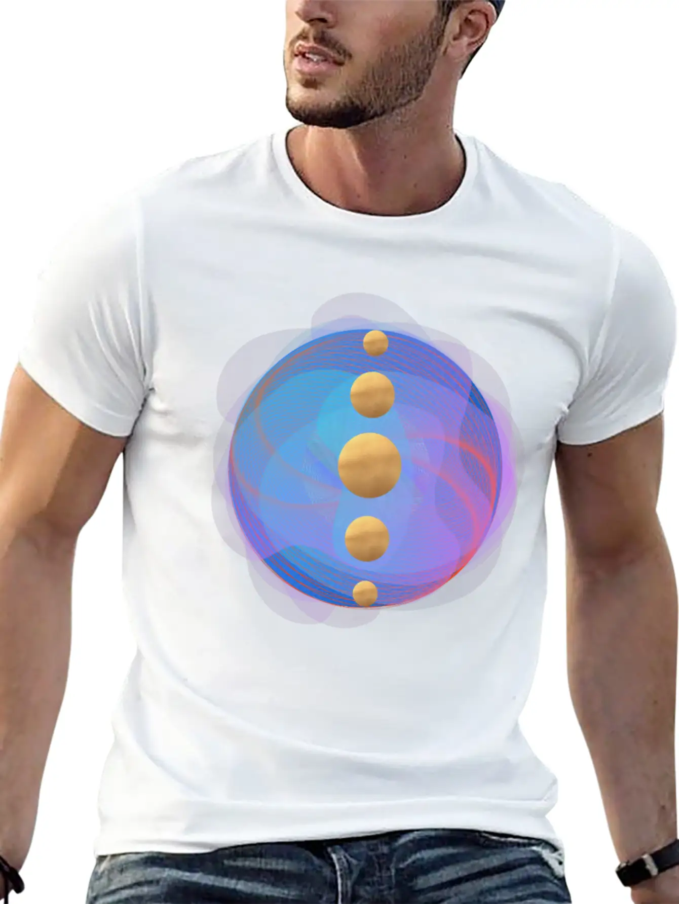 In Line Basic Graphic T-Shirt – Daily Comfort In Soft Cotton