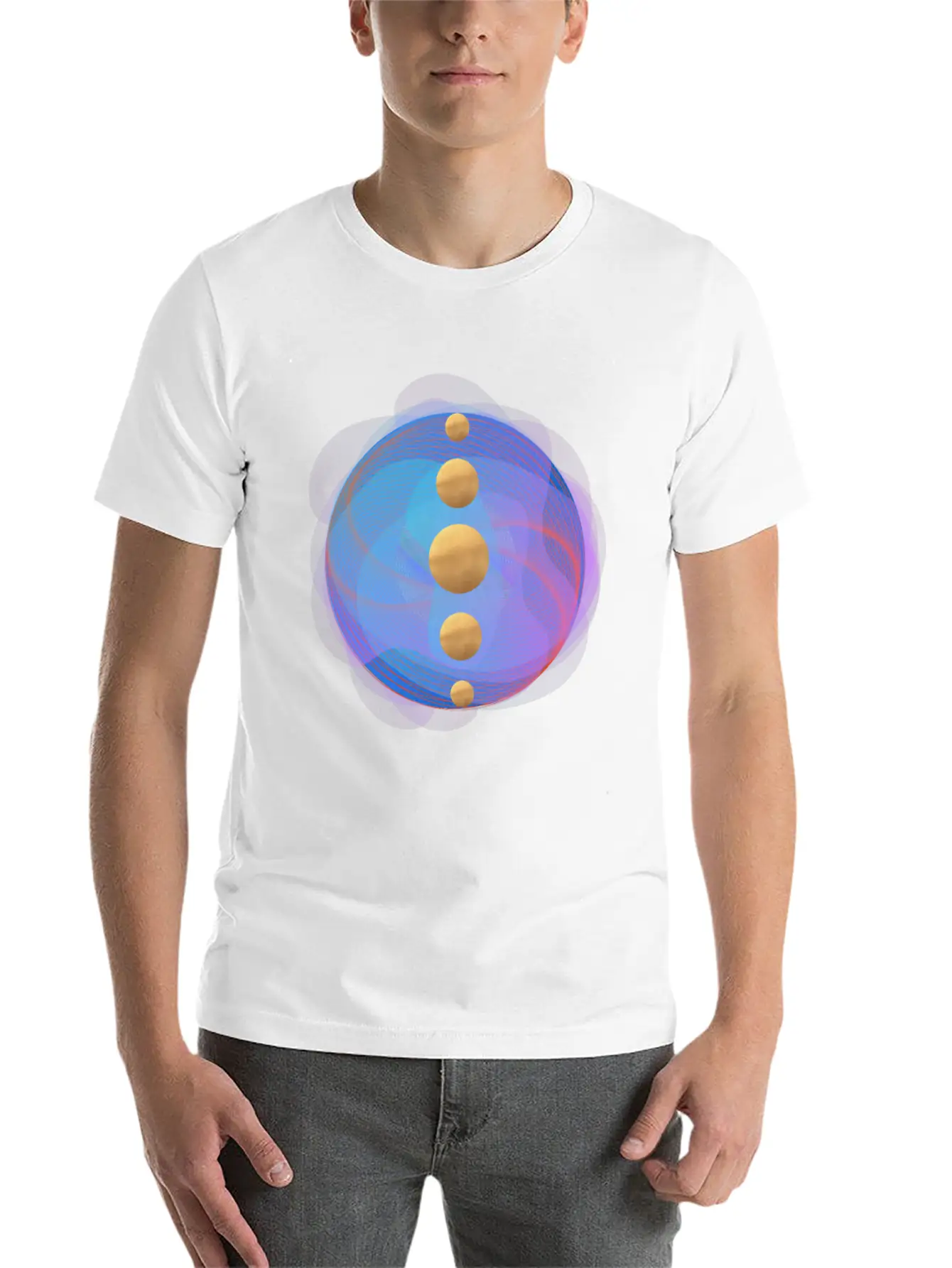 In Line Basic Graphic T-Shirt – Daily Comfort In Soft Cotton