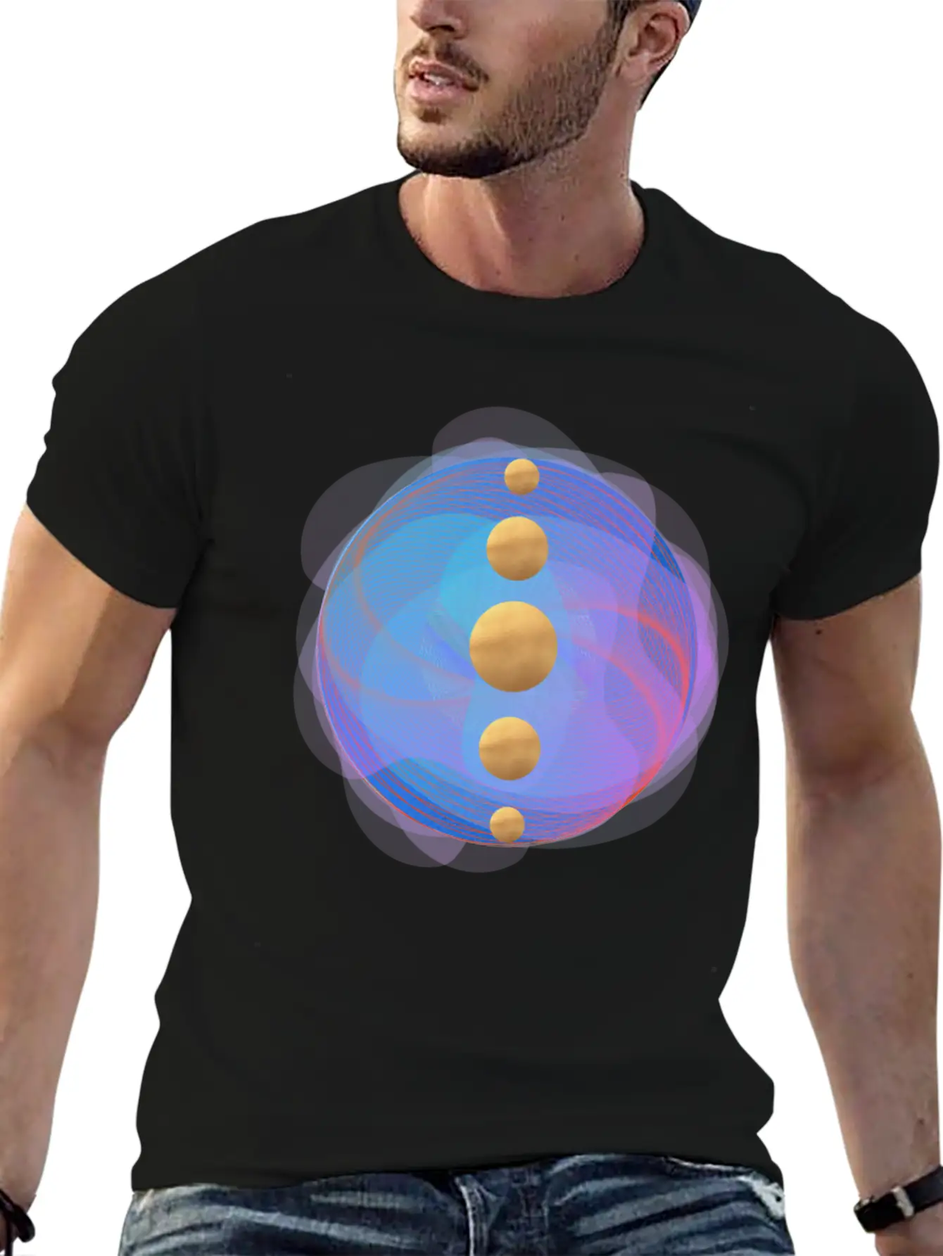 In Line Basic Graphic T-Shirt – Daily Comfort In Soft Cotton