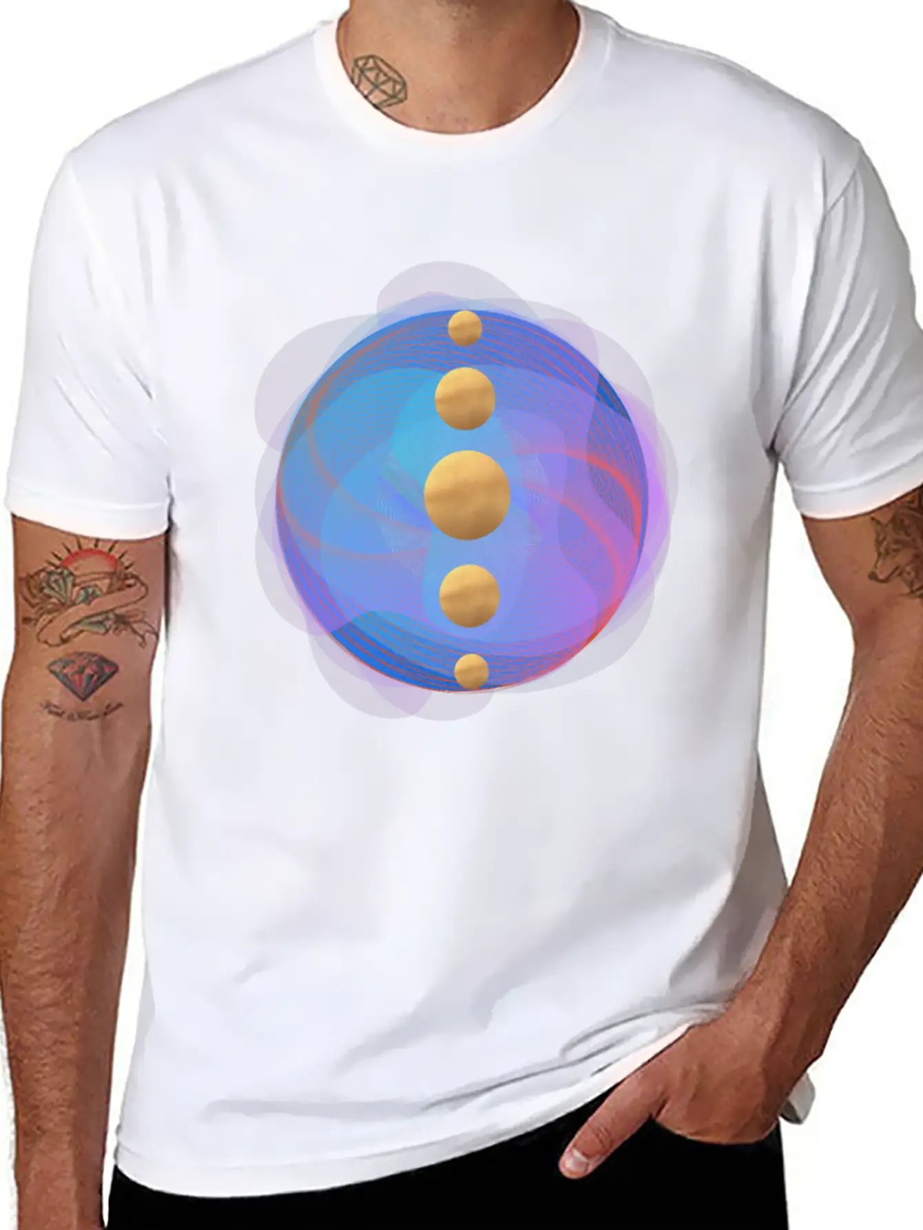 In Line Basic Graphic T-Shirt – Daily Comfort In Soft Cotton
