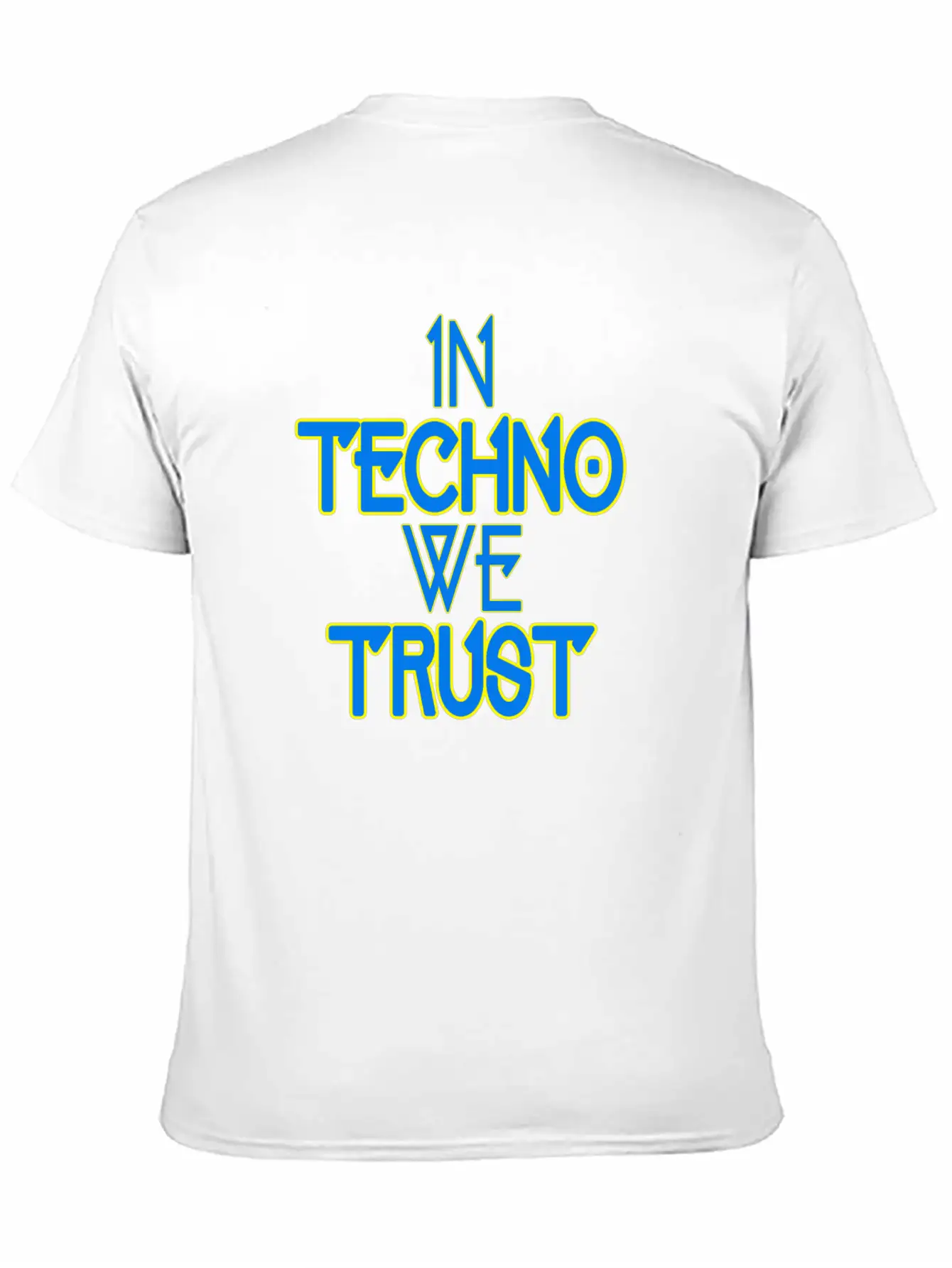 In Techno We Trust Rave Music Stylish Everyday T-Shirt – Unisex Basic Cotton Tee